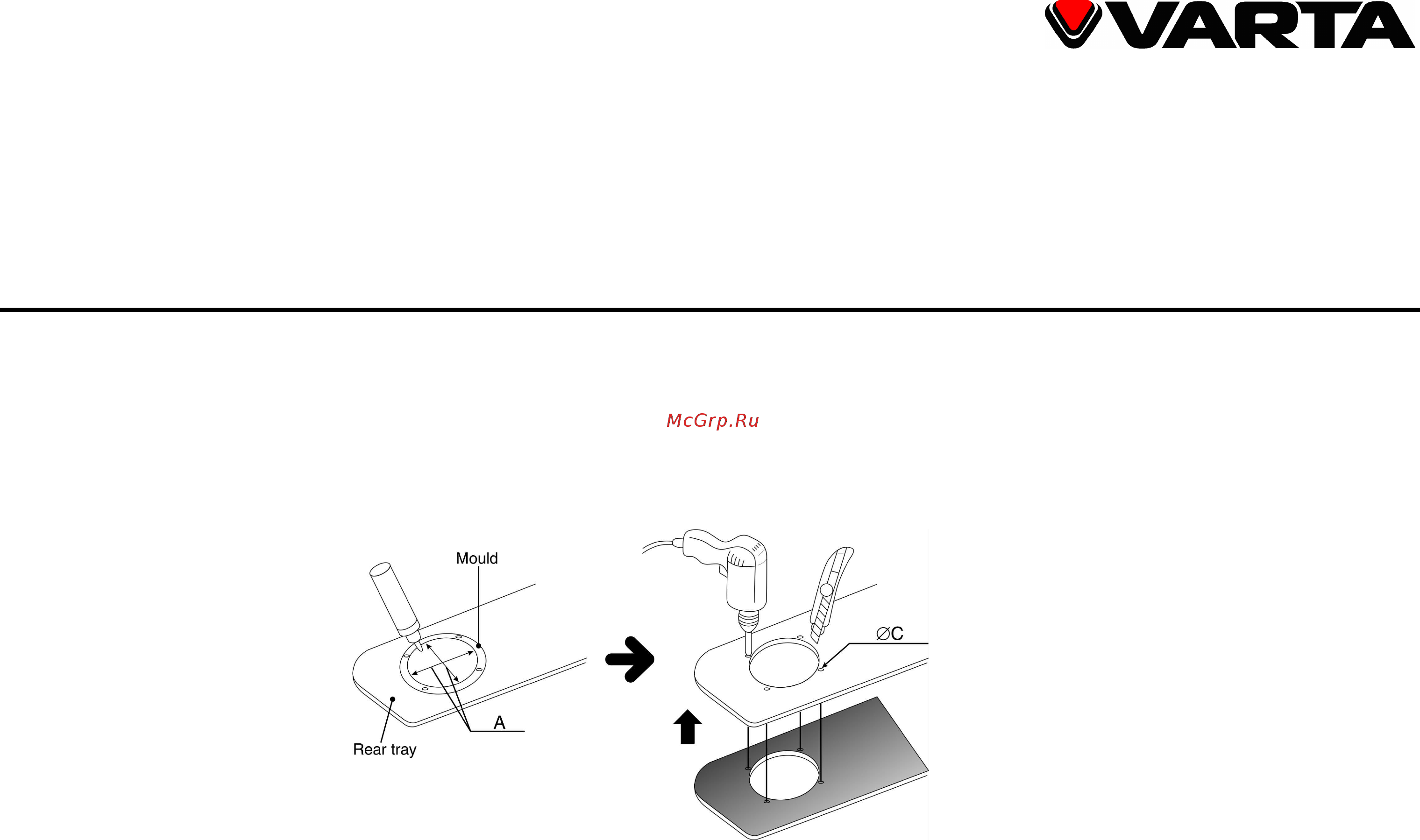 Varta V-SPB5.2 [3/14] Mounting the speakers