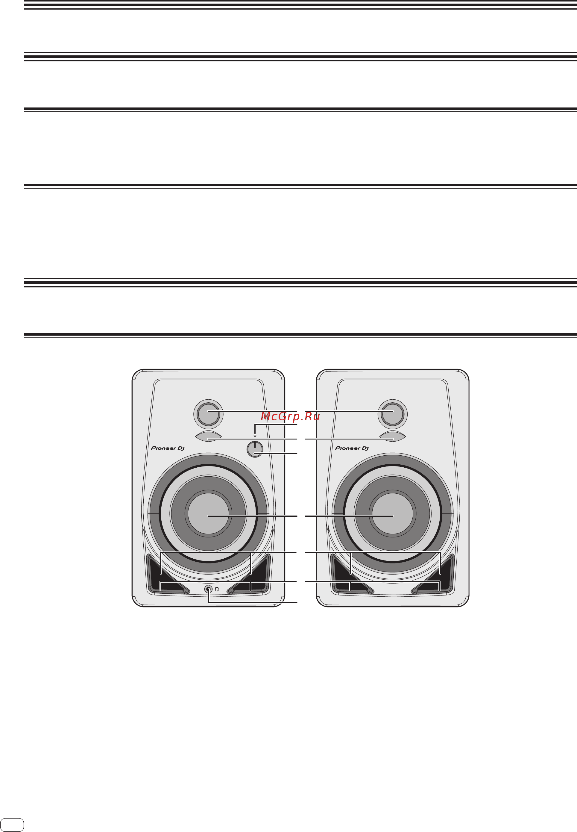 Pioneer DM-40-W [12/72] A lire avant l utilisation important