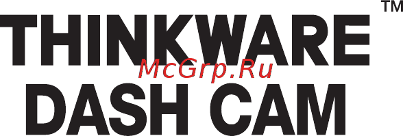 Thinkware X350 Инструкция по эксплуатации онлайн