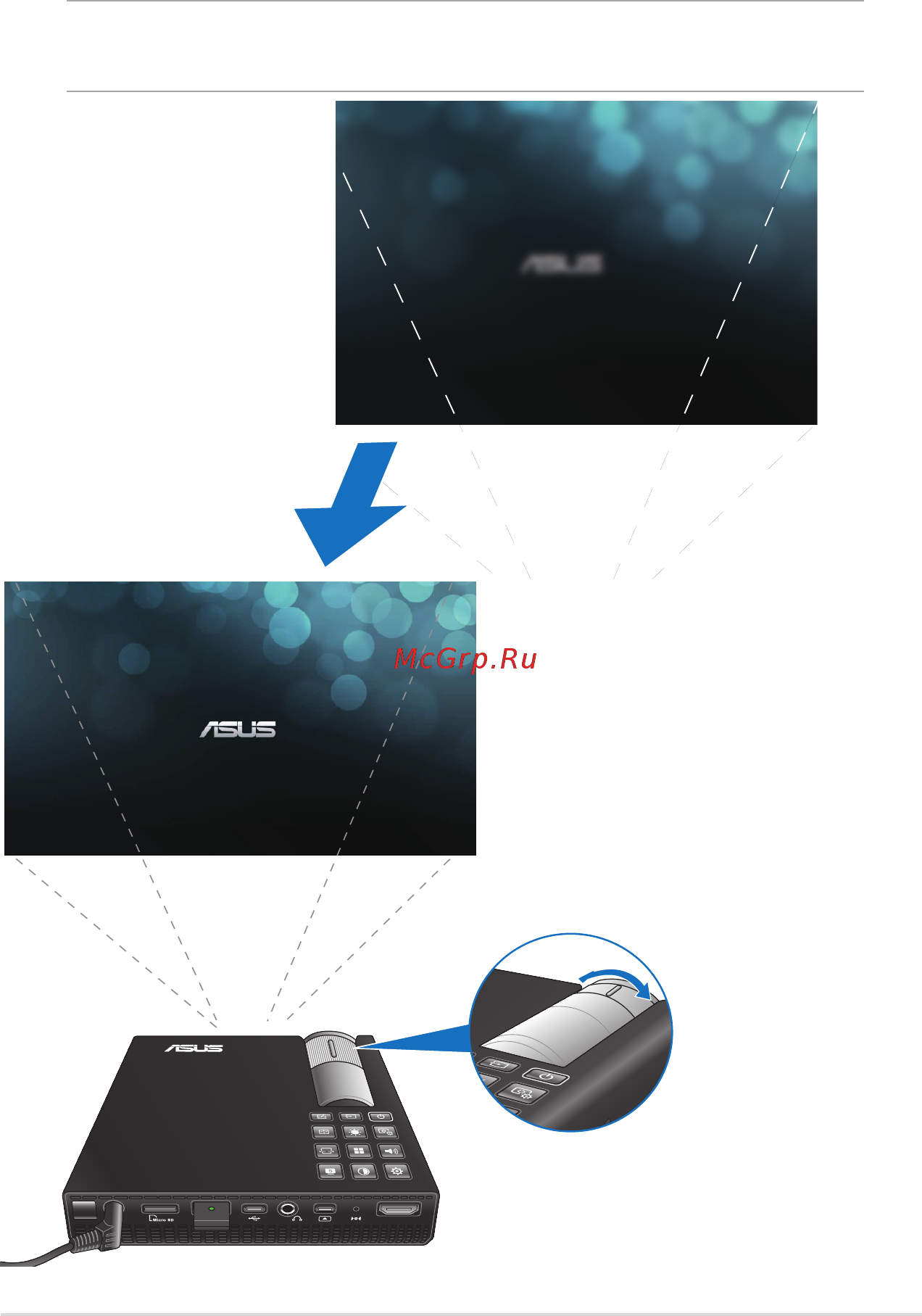 Asus P2E [31/64] Фокусировка изображения