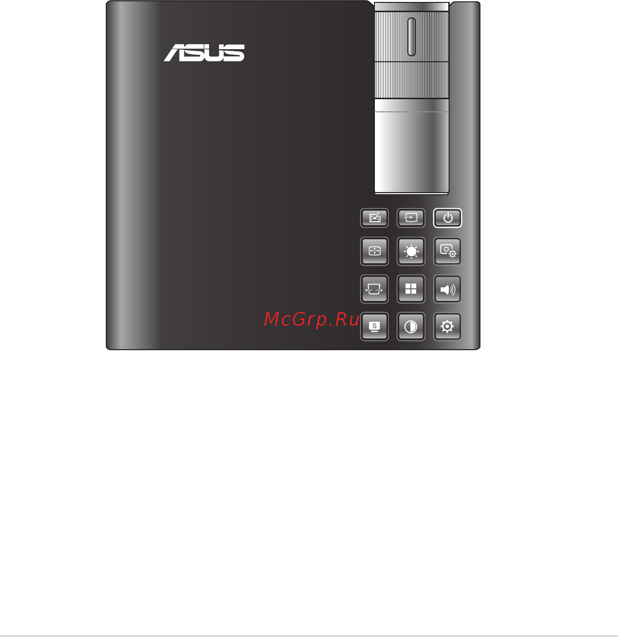 Asus P2E [9/64] Знакомство с проектором