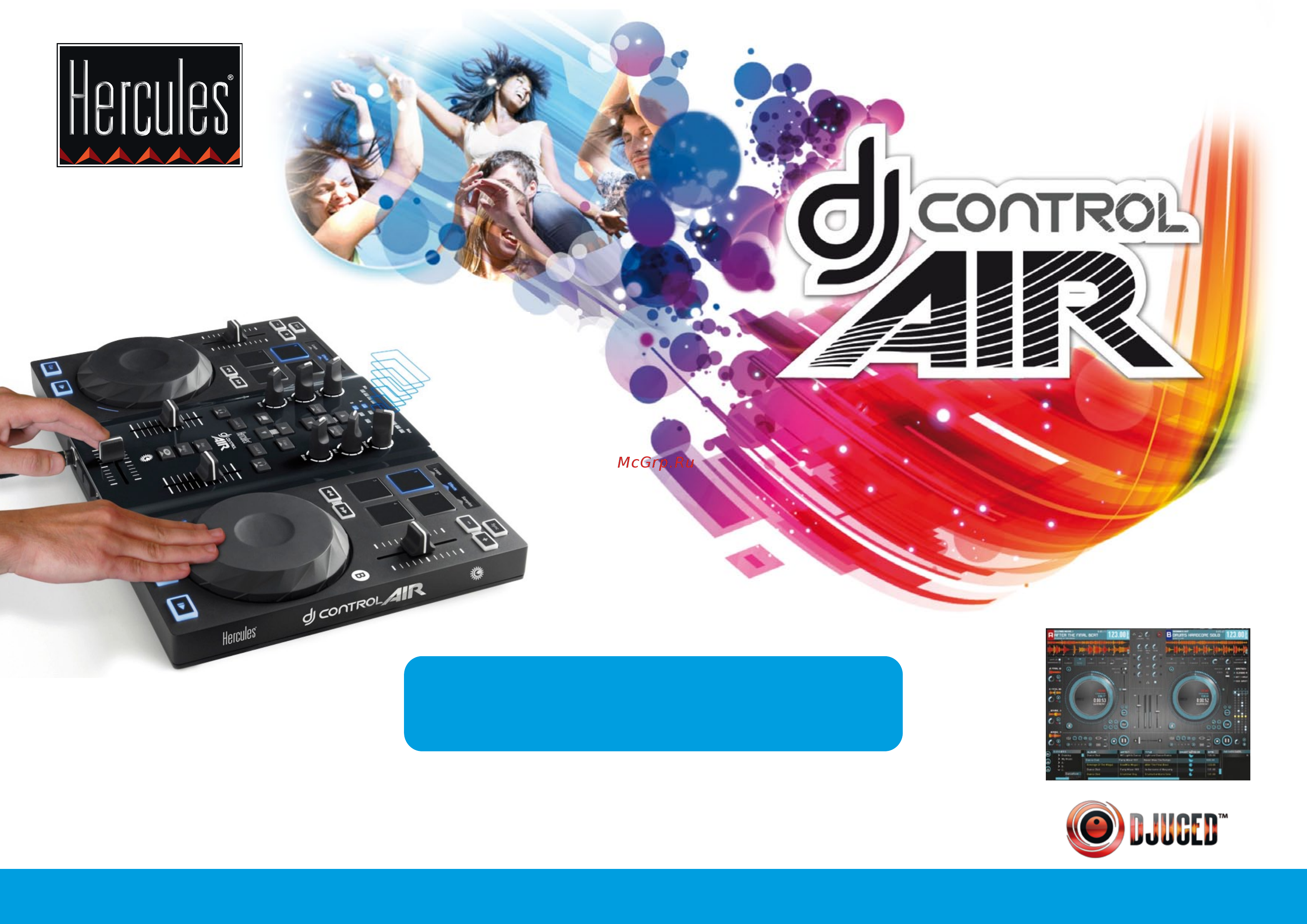 Hercules DJControl Air S Series Инструкция по эксплуатации онлайн