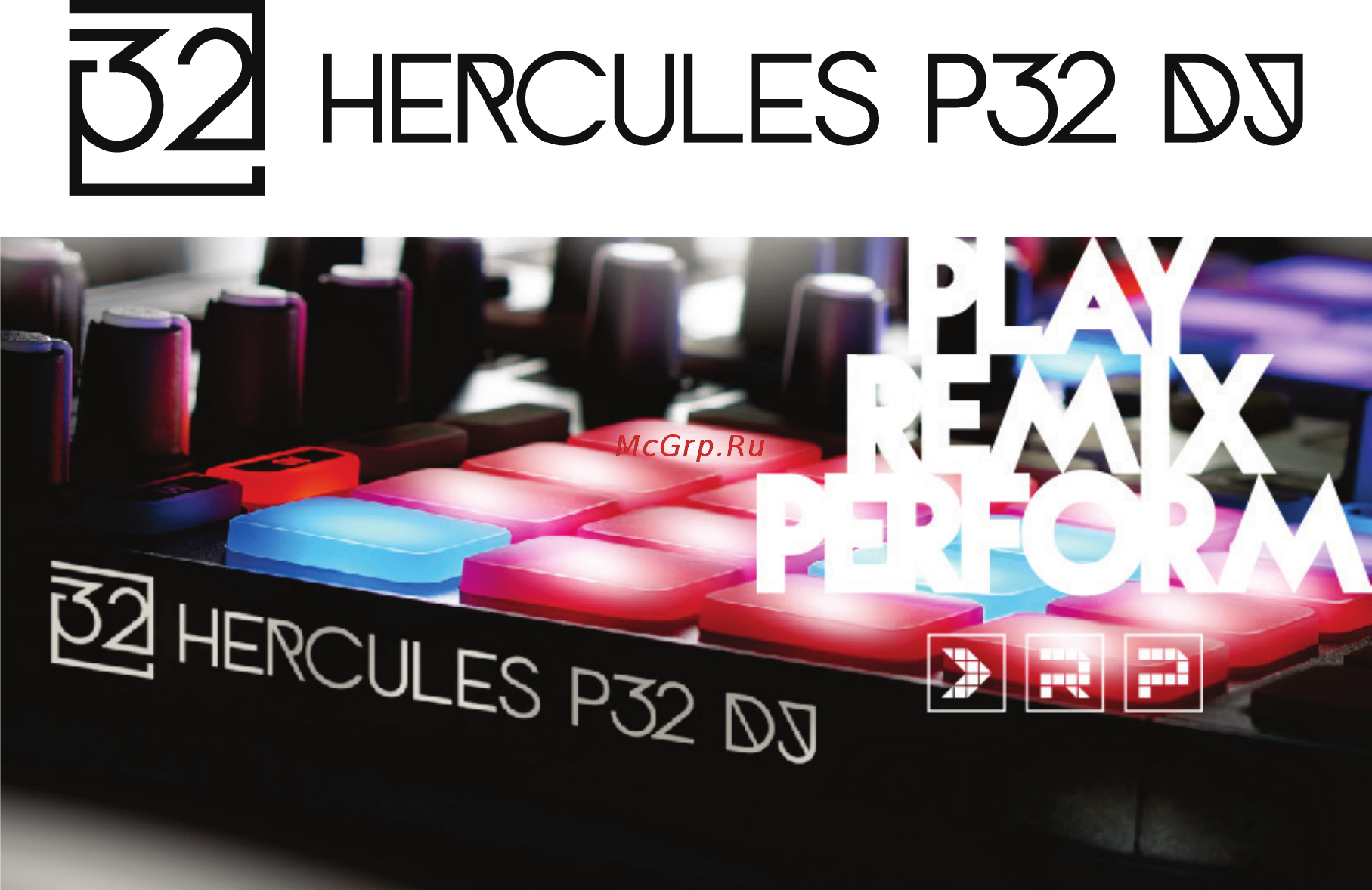 Hercules P32 DJ Инструкция по эксплуатации онлайн