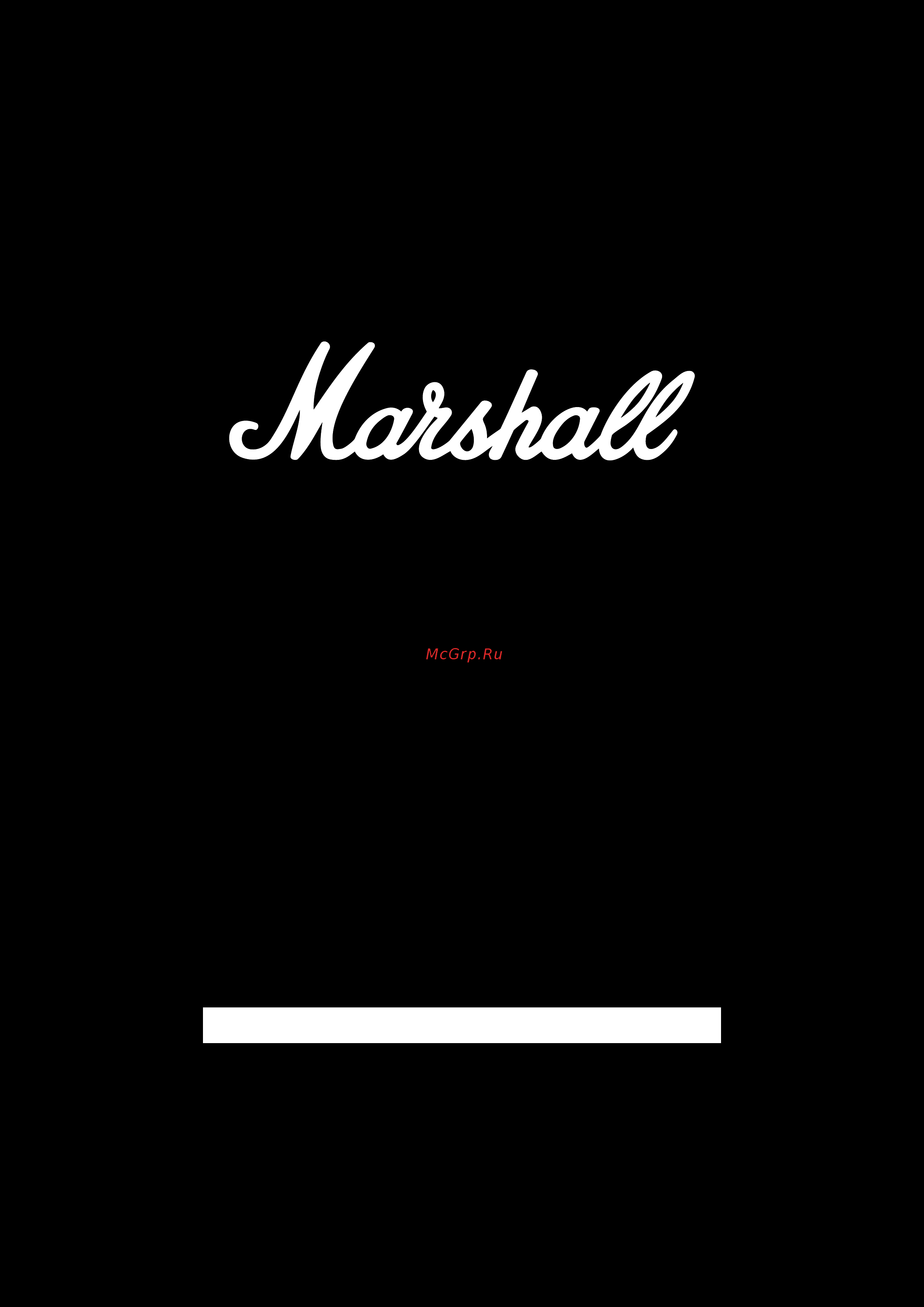 Marshall Stanmore Bluetooth Black Инструкция по эксплуатации онлайн