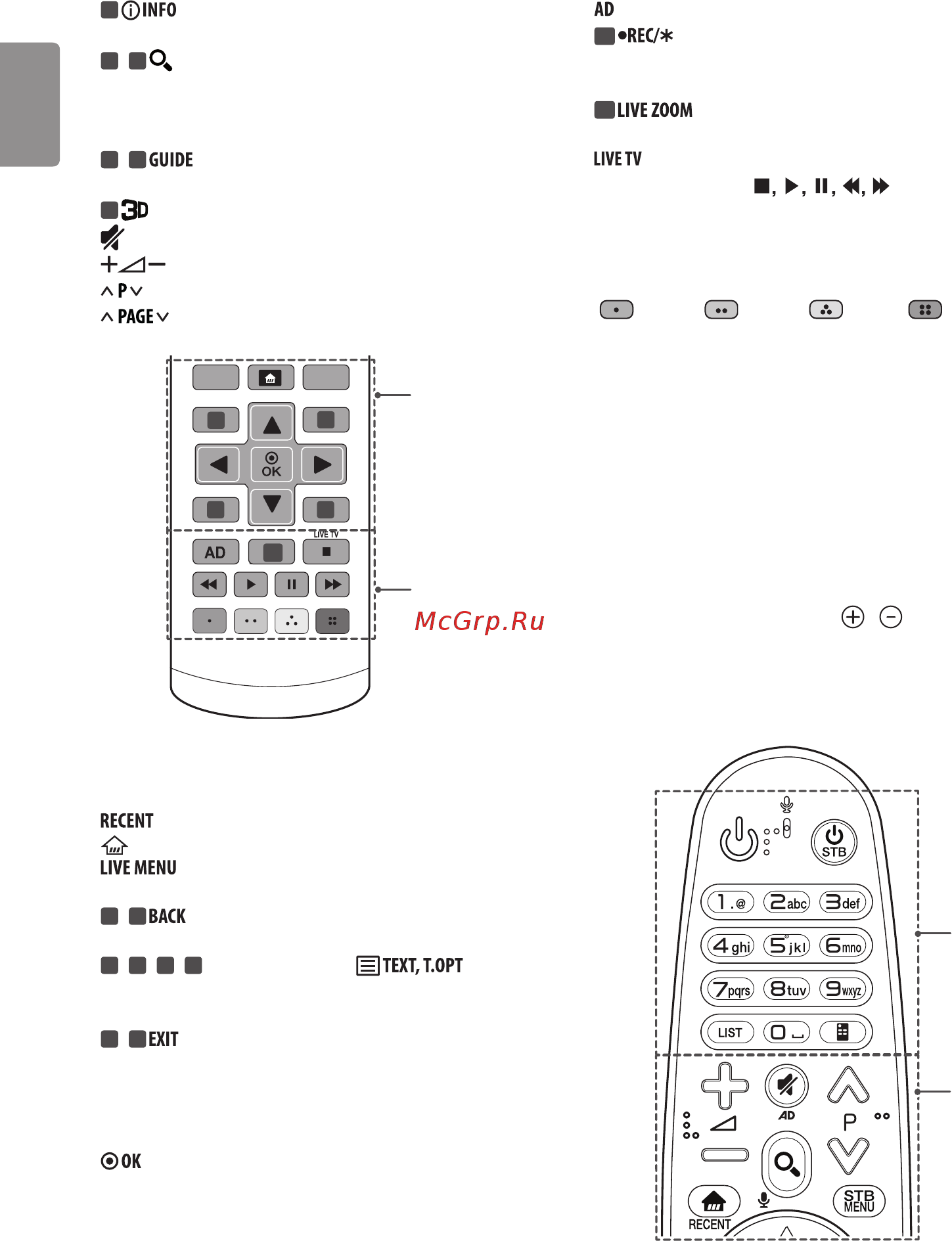 LG Ultra HD 86UH955V [28/53] Условия использования пульта ду magic