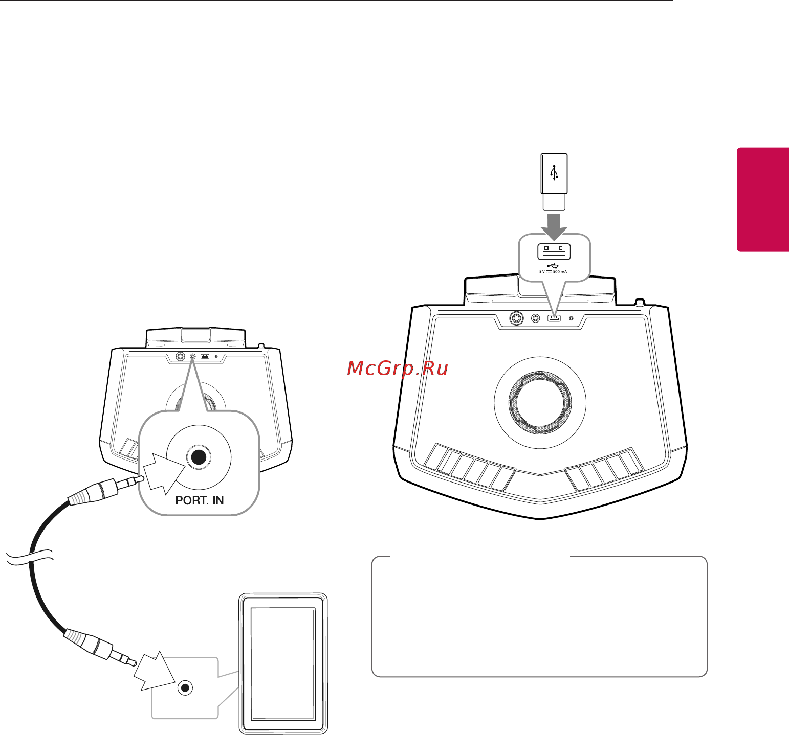 LG FH2 [11/21] Подключение