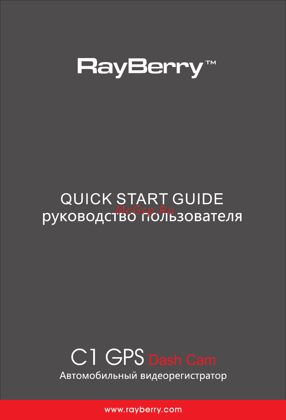 RayBerry D3 Инструкция по эксплуатации онлайн