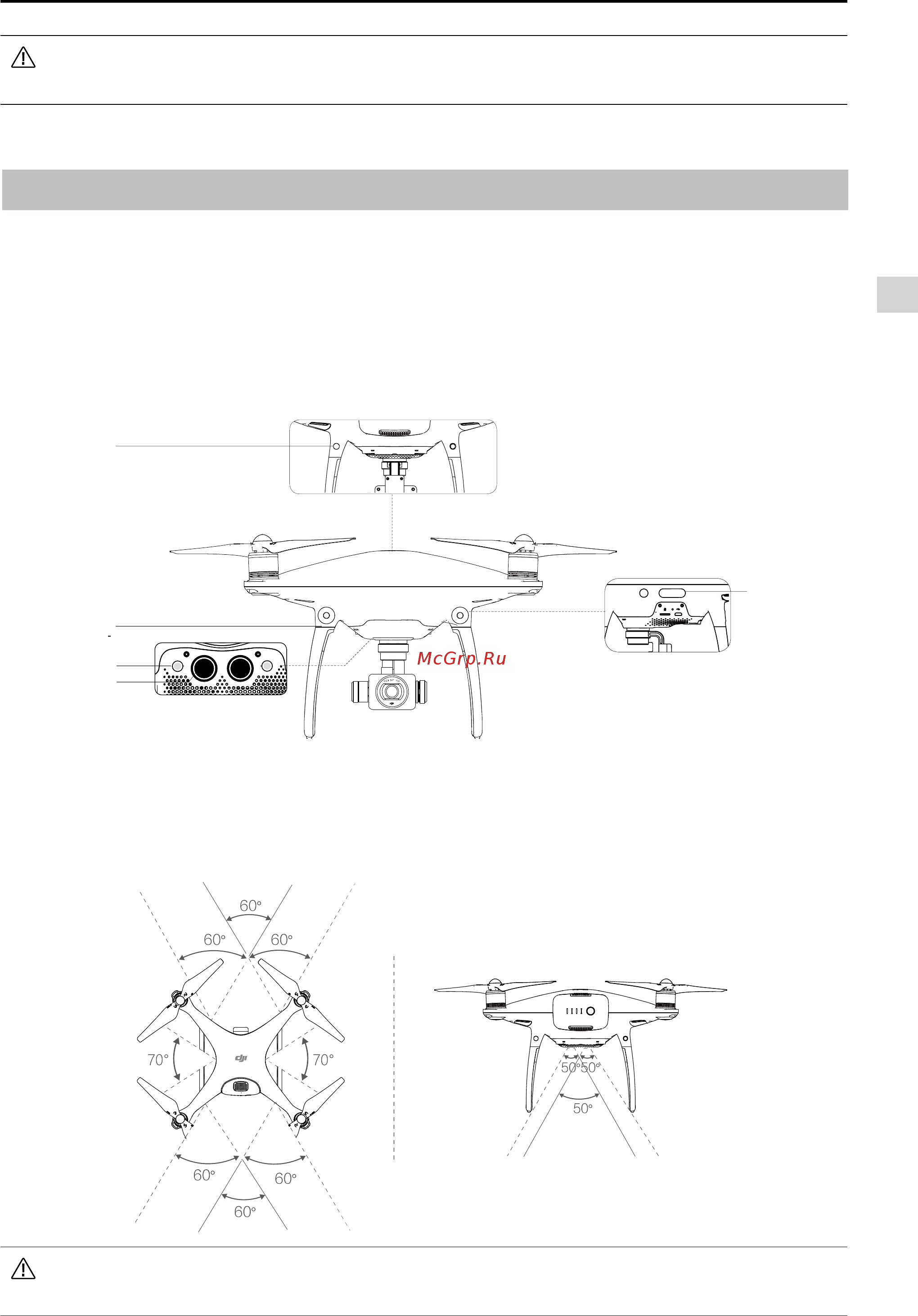 DJI Phantom 4 Pro [27/70] Оптическая система и инфракрасная система обнаружения