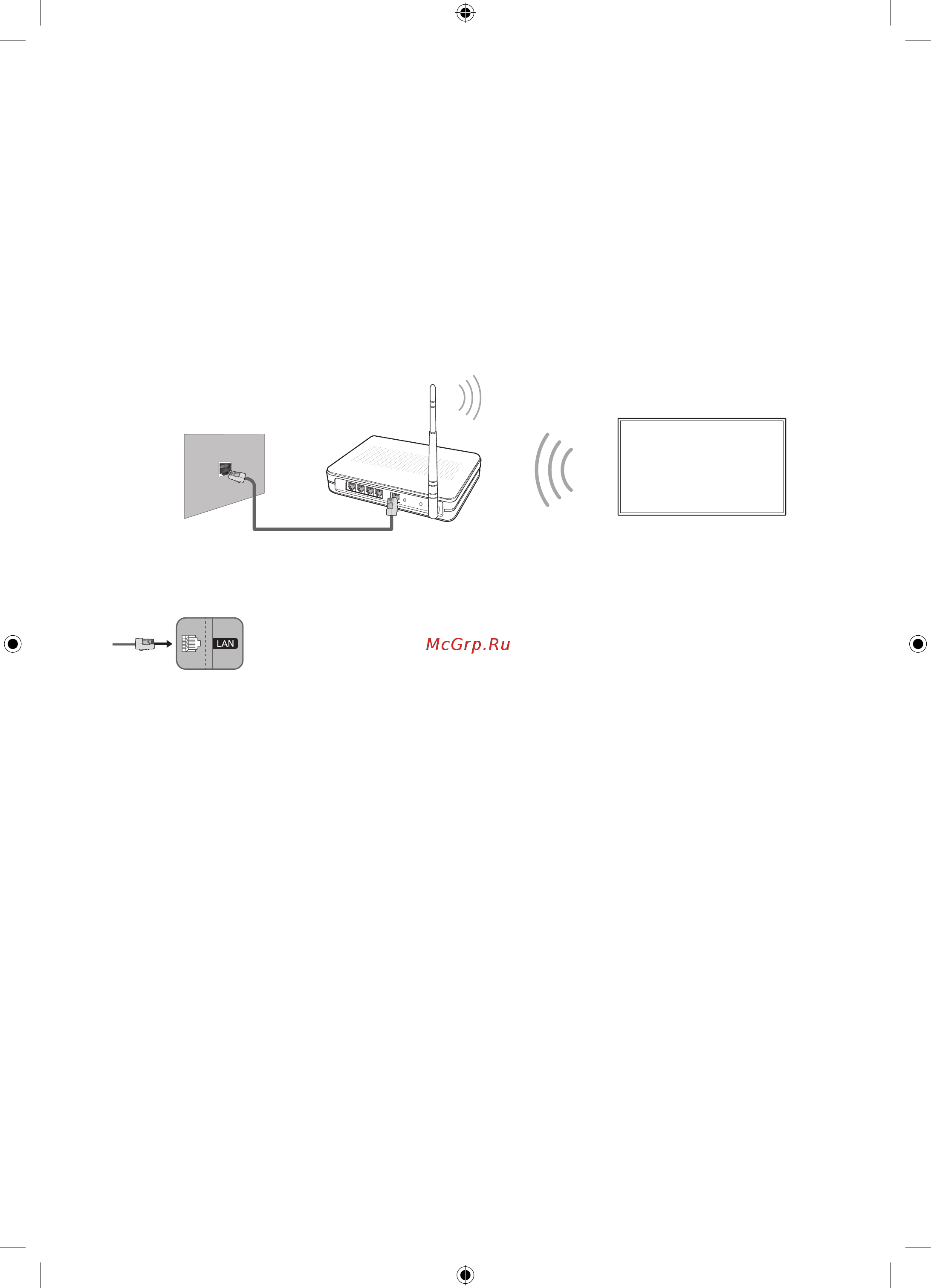 Samsung QLED QE55Q8CAM [16/100] Подключение к сети