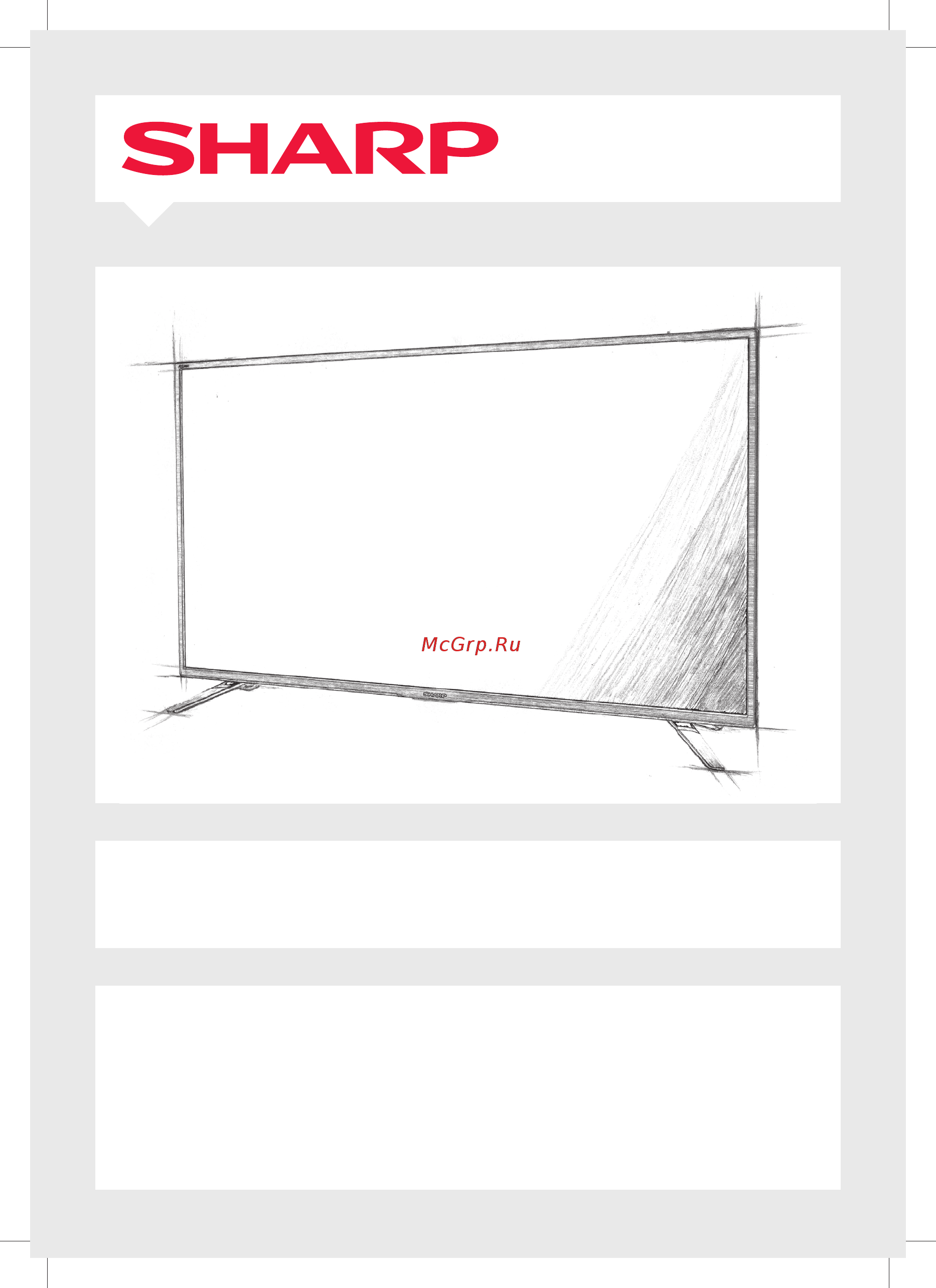 Sharp LC-32CFG6452E Инструкция по эксплуатации онлайн