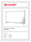 Sharp LC-55CFG6352E Инструкция по эксплуатации