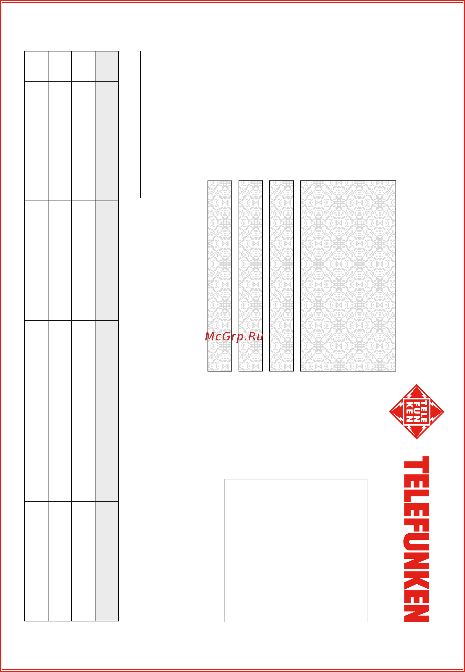 Telefunken TF-LED24S38T2 [25/27] Сведения о ремонте