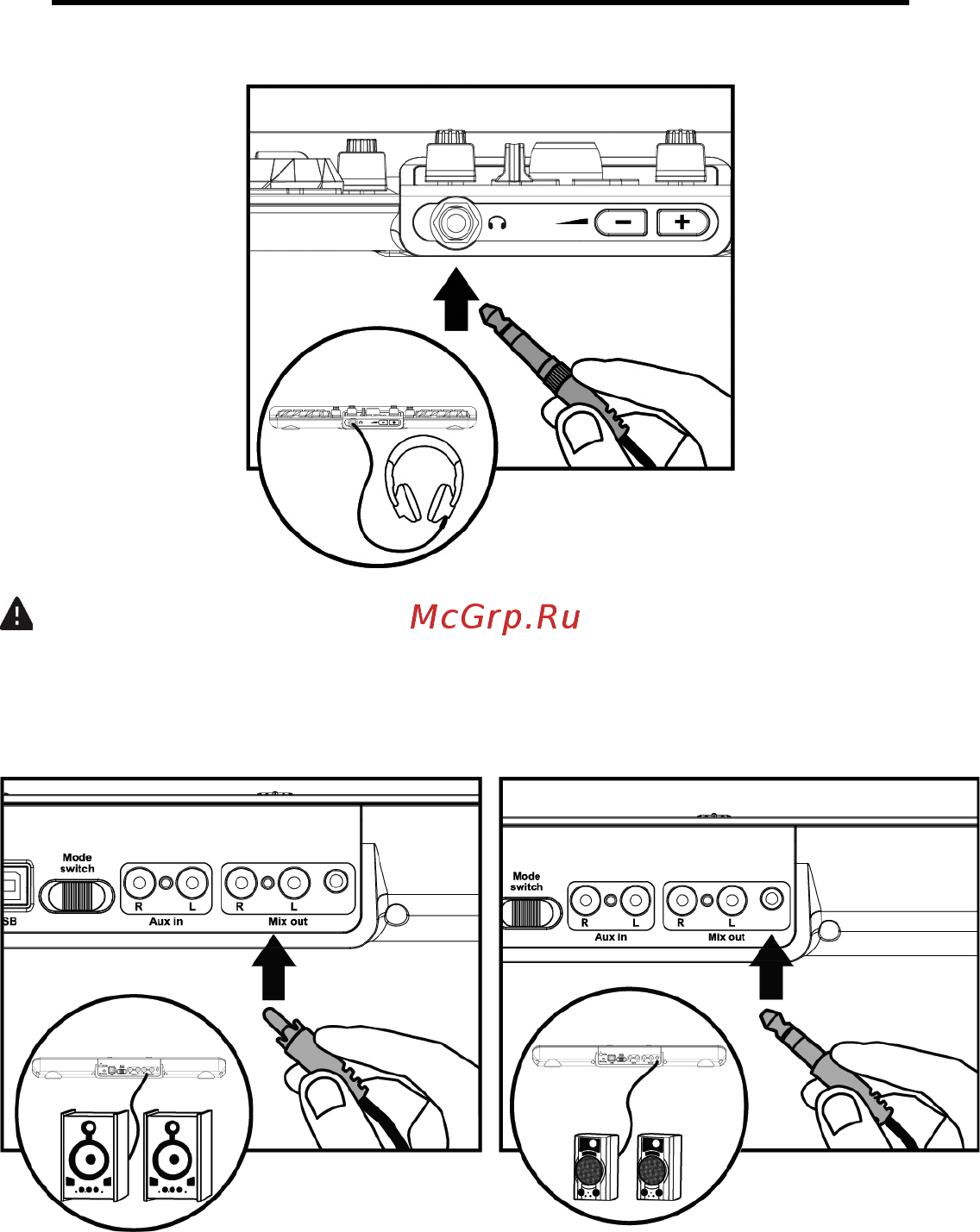 Hercules Universal DJ [12/24] Подключение наушников и динамиков