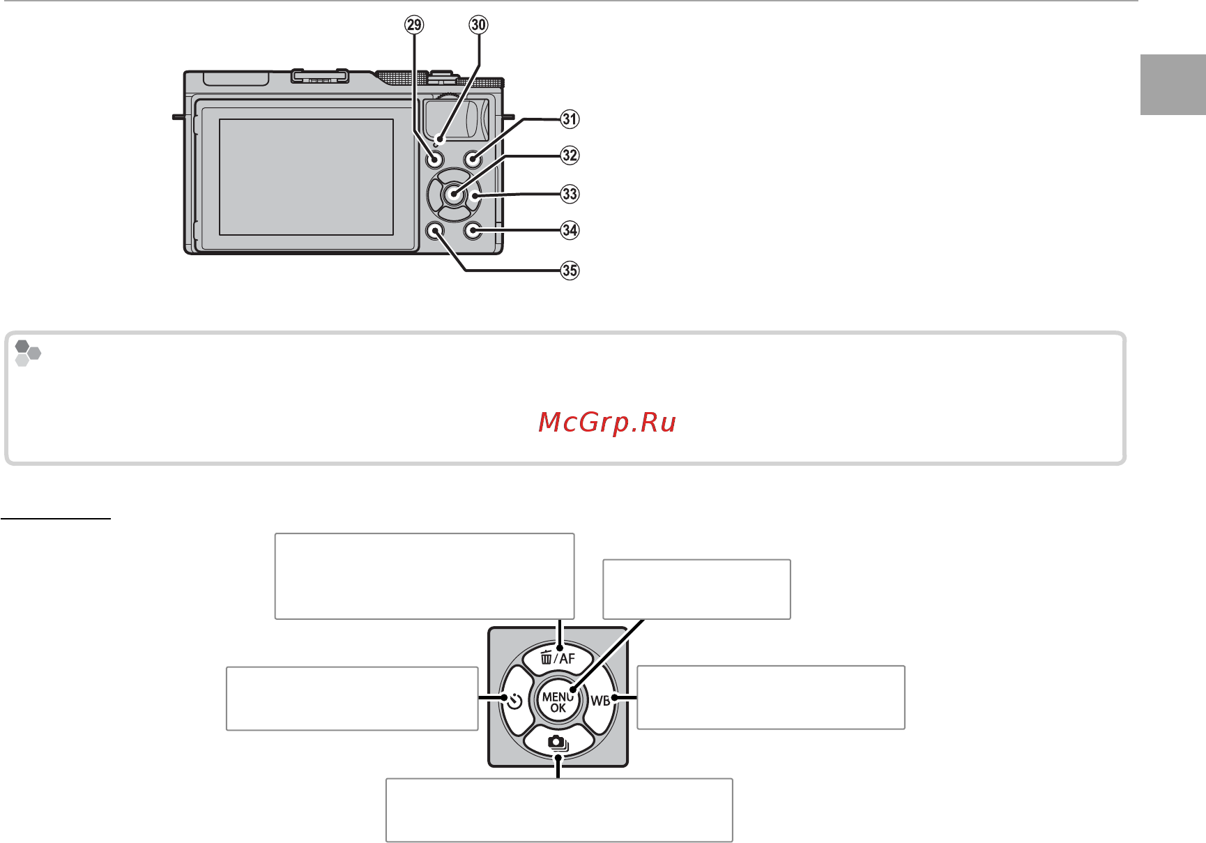 Fujifilm FXA3BW/1650IIKITRUI Серебристый, коричневый [19/164] Селектор селектор