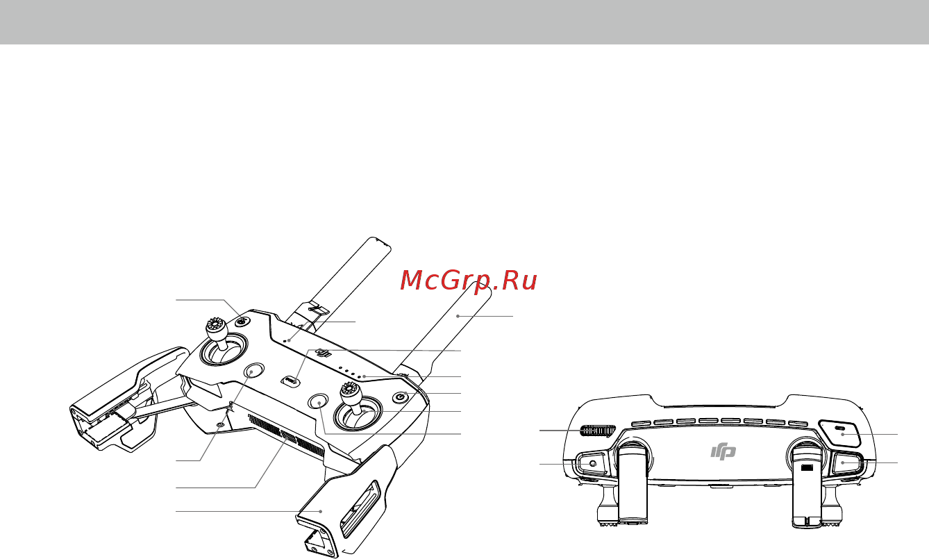 DJI Spark Sunrise Y [36/56] Пульт дистанционного управления дополнительное оборудование