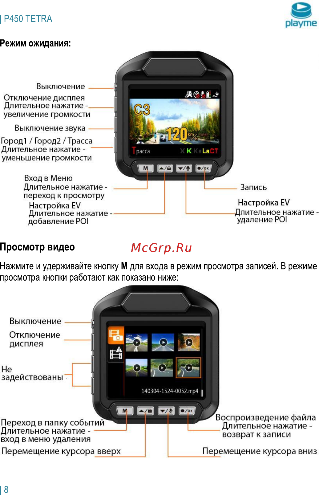 Playme P450 TETRA [9/24] Р ауте