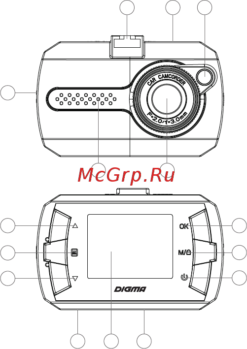 Digma FreeDrive 105 Black [7/16] Интерфейс