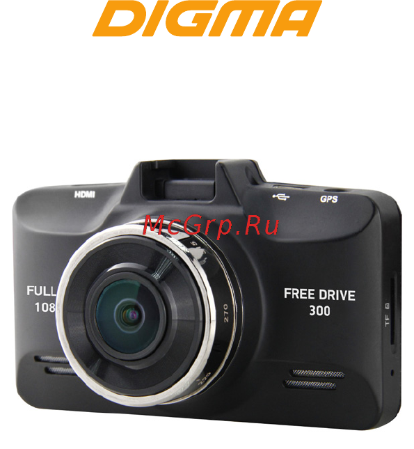 Digma FreeDrive 300 Black Инструкция по эксплуатации онлайн