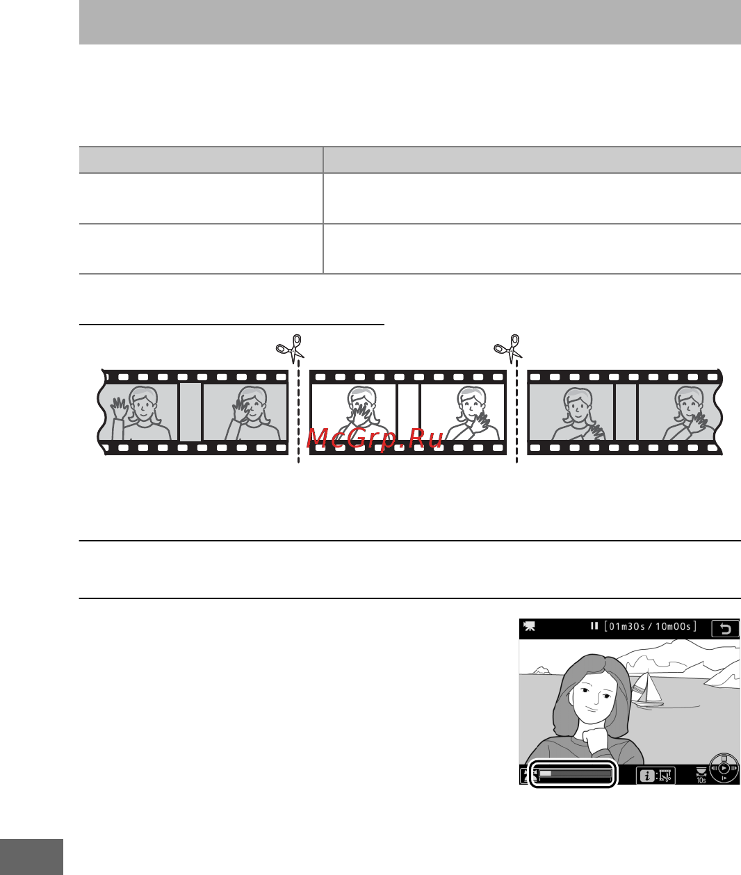 Nikon D7500 Body [222/388] Редактирование видеороликов