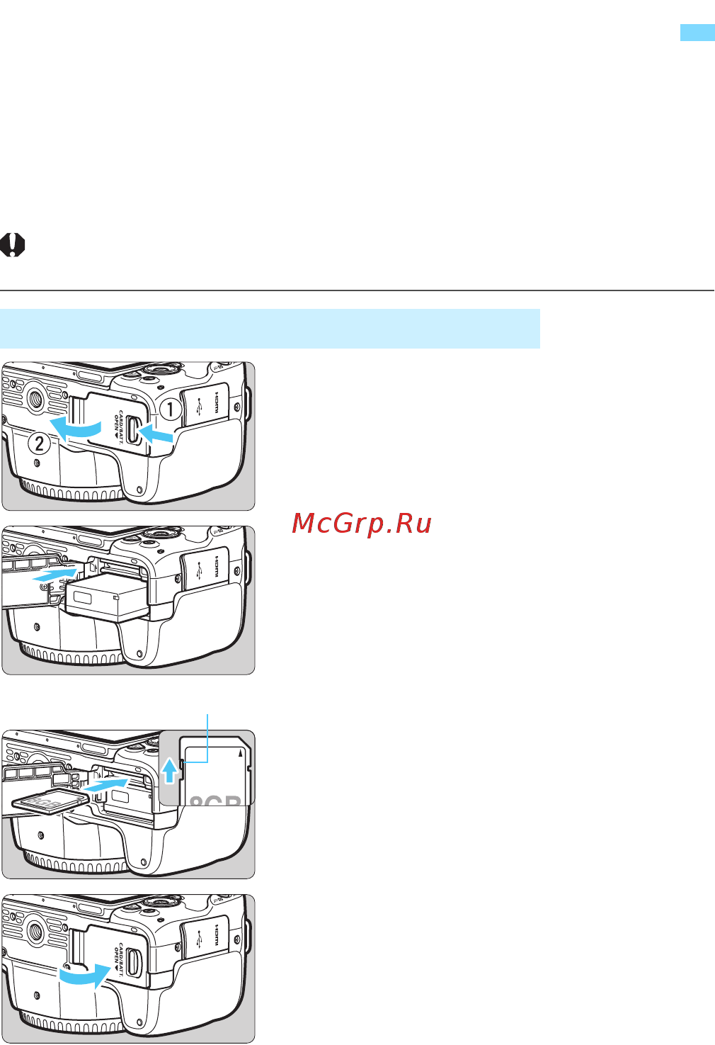 Canon EOS 200D Kit 18-55 IS STM White [38/458] Вставьте аккумулятор