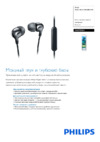 Philips SHE3705BK/00 Инструкция по эксплуатации