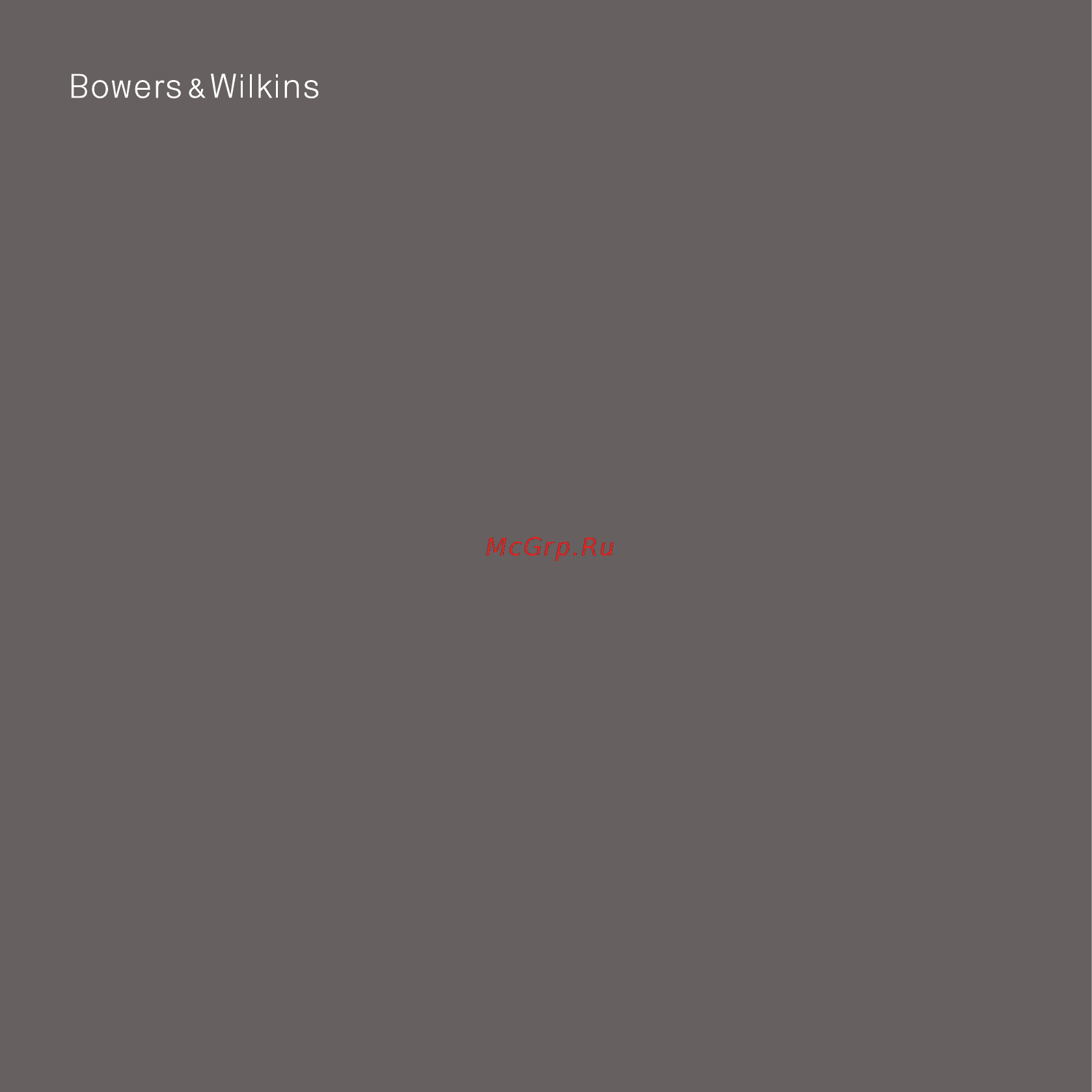 Bowers & Wilkins HTM62 S2 Black Ash Инструкция по эксплуатации онлайн