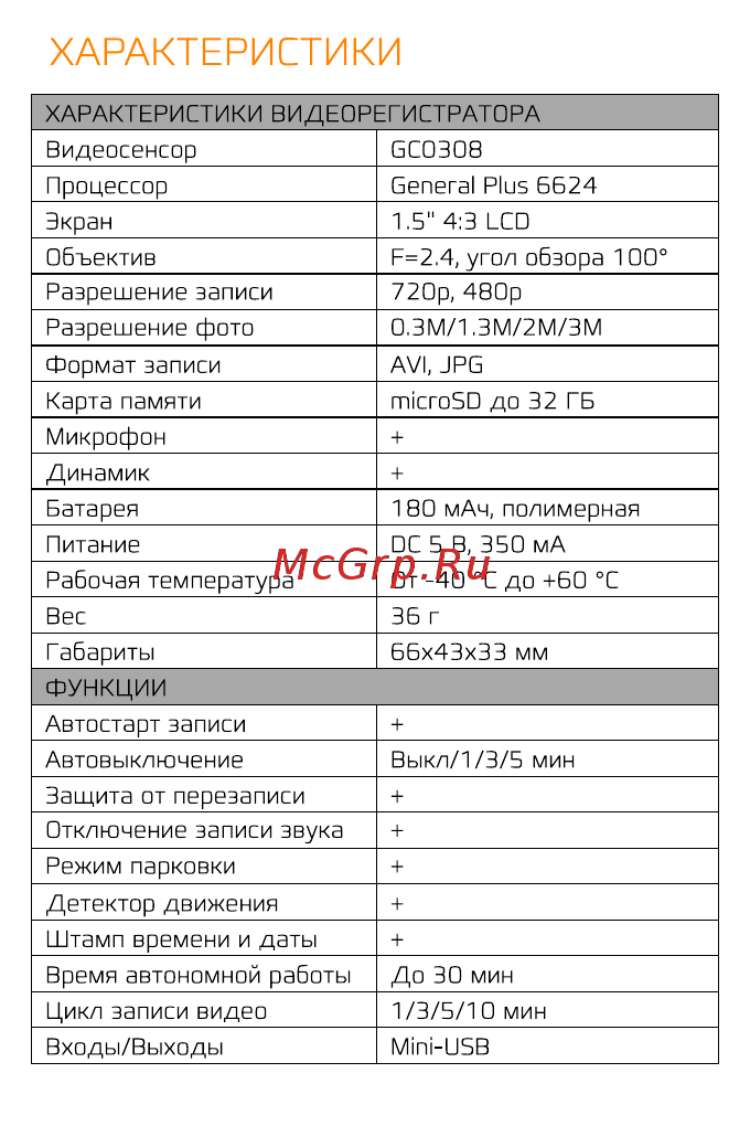 Каркам Nano [6/6] Страница 6