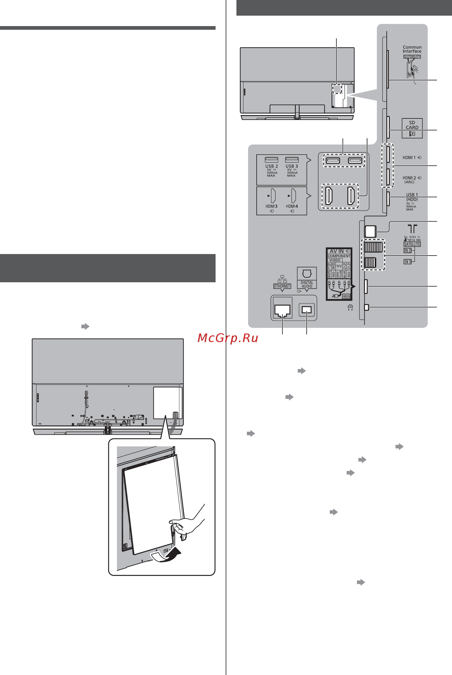 Panasonic TX-65EZR1000 Черный [13/104] Подключения
