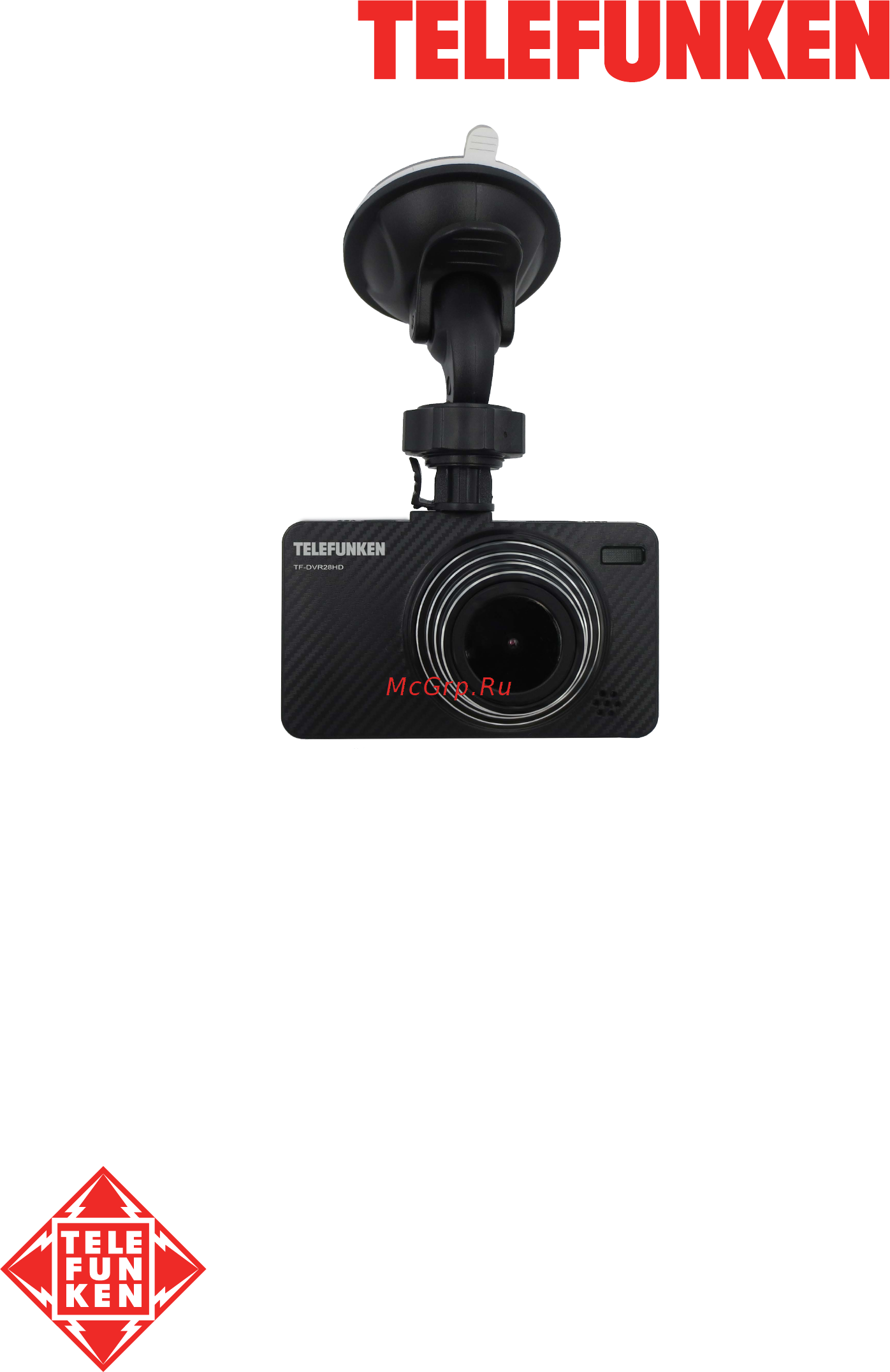 Telefunken TF TF-DVR28HD Bl Инструкция по эксплуатации онлайн