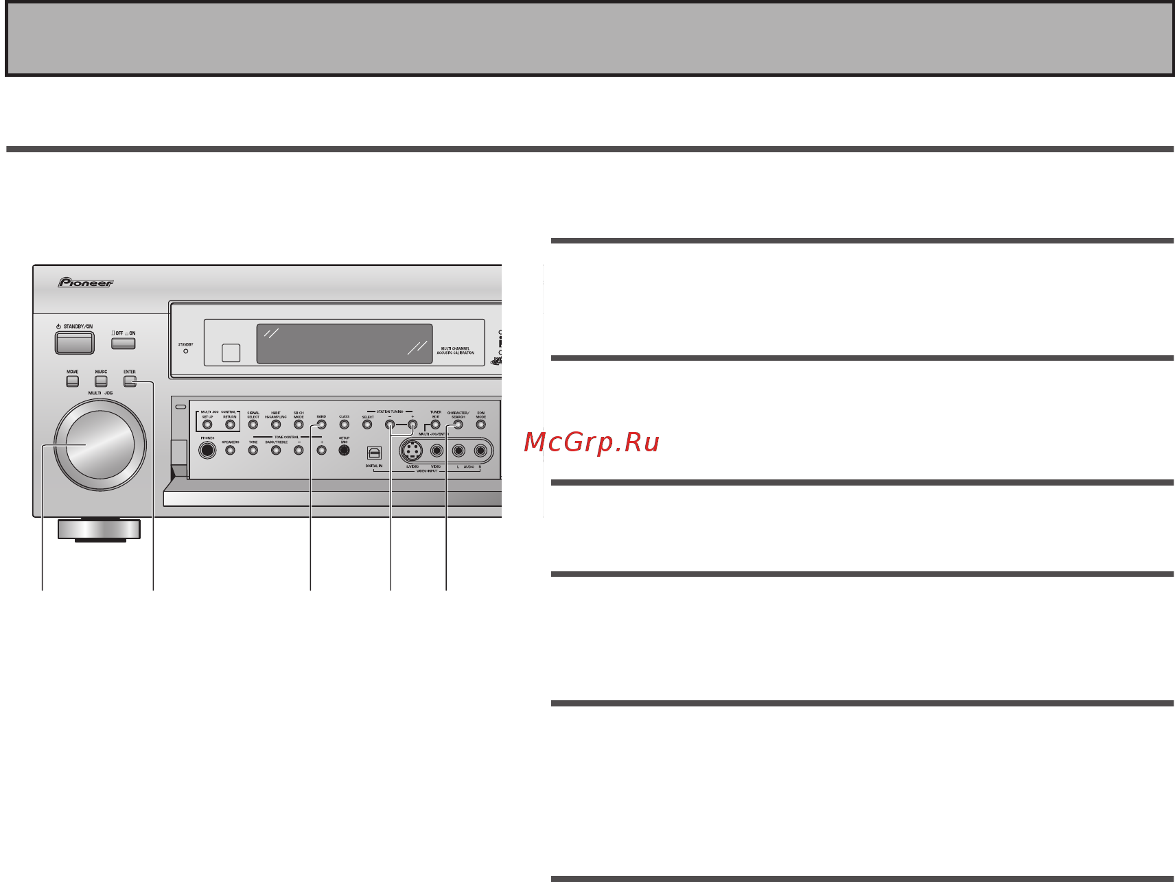 Pioneer VSX-AX5 I-S [64/116] 4 5 6 2 4 3
