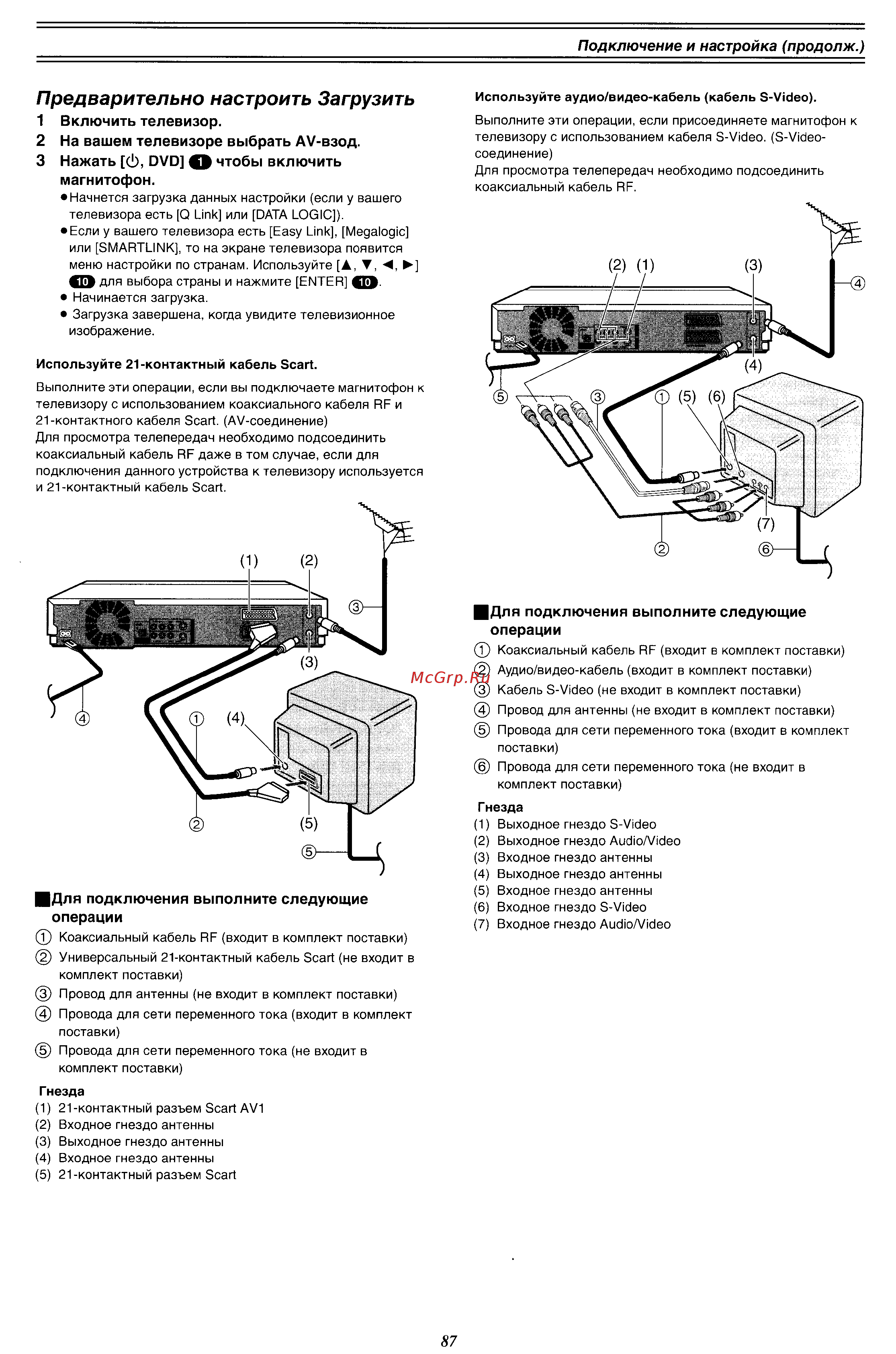 Panasonic DMR-E60 EE-S [13/76] Предварительно настроить загрузить