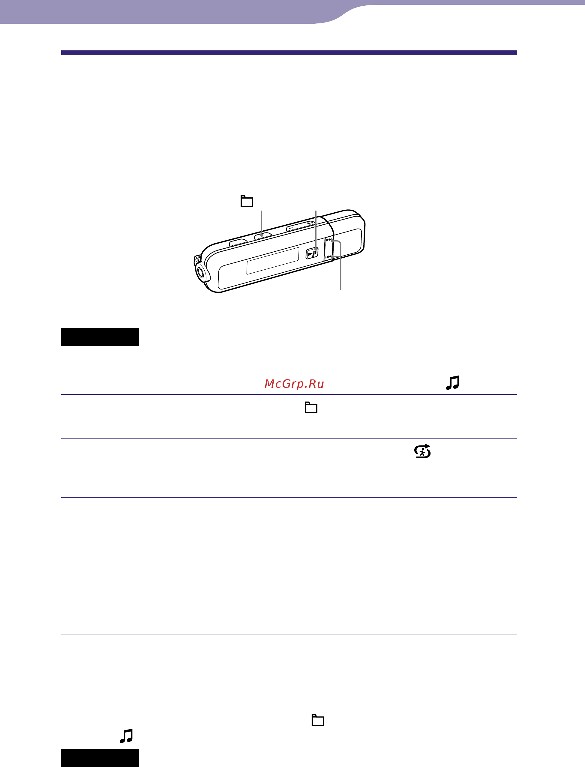 Sony NWD-E023F(1GB)BS [20/85] Содержание