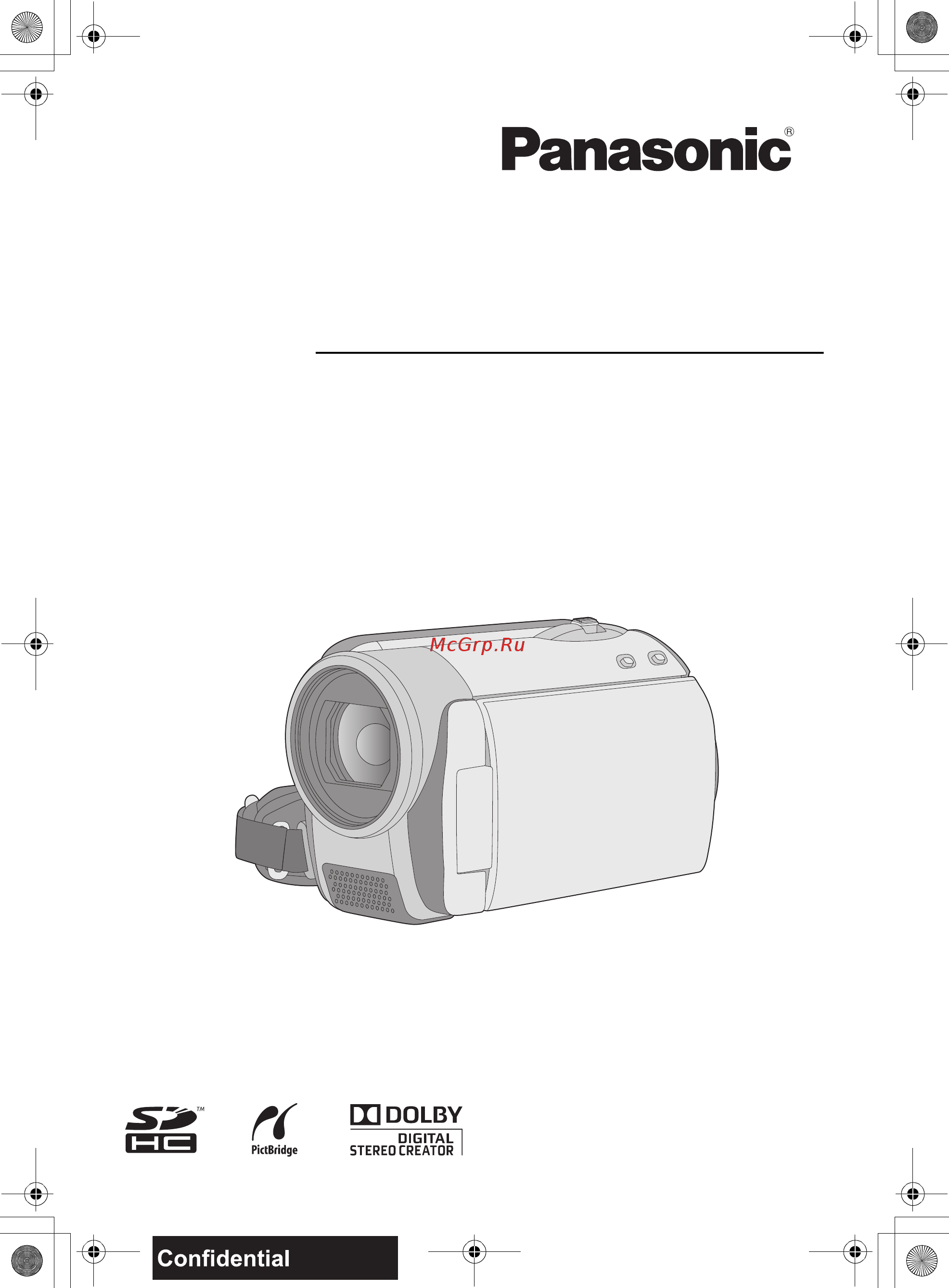 Panasonic SDR-H80 EE-K Black Инструкция по эксплуатации онлайн