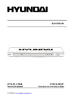 Hyundai H-DVD5036 black Инструкция по эксплуатации