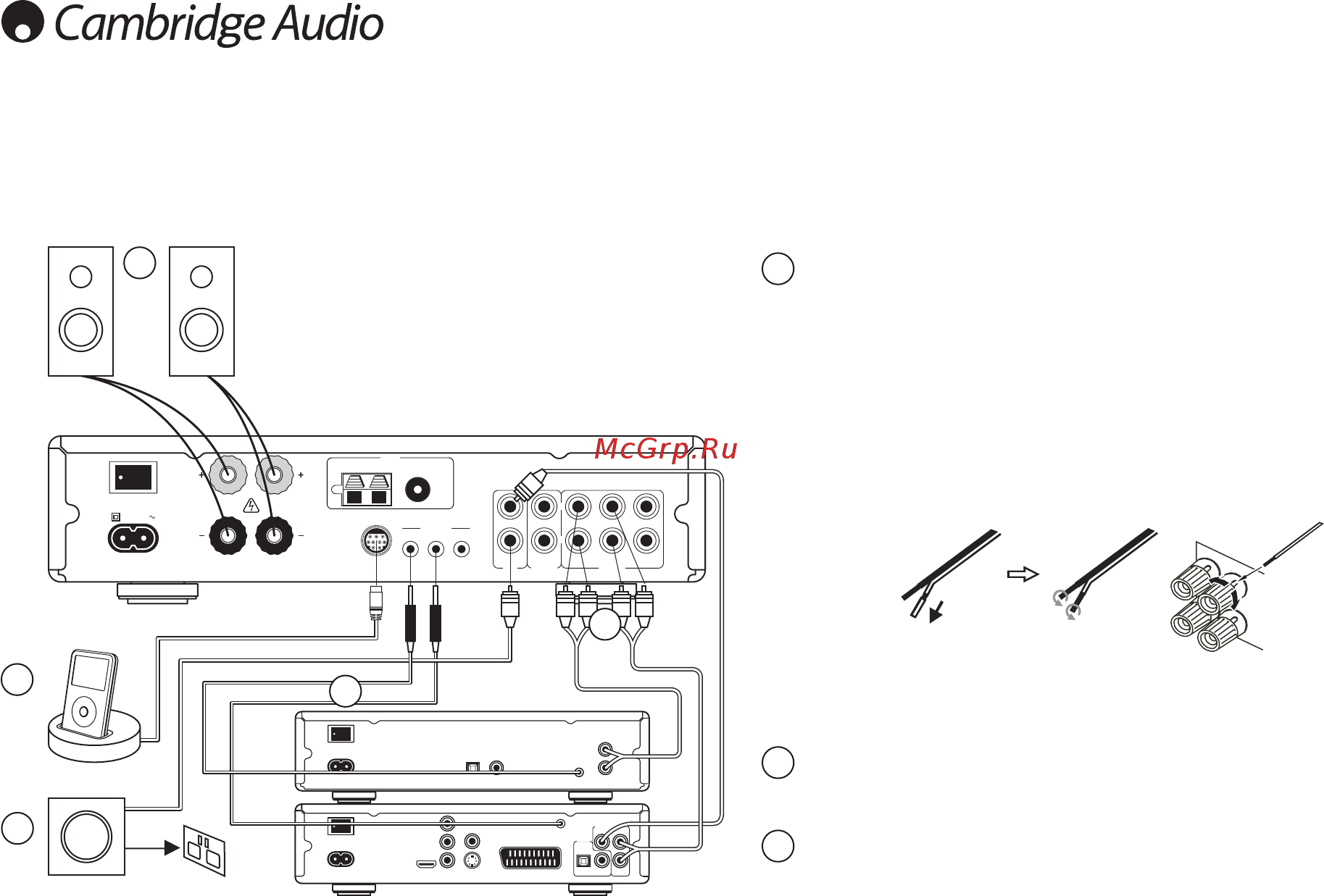 Cambridge Audio DR30 Silver [14/26] Разъемы