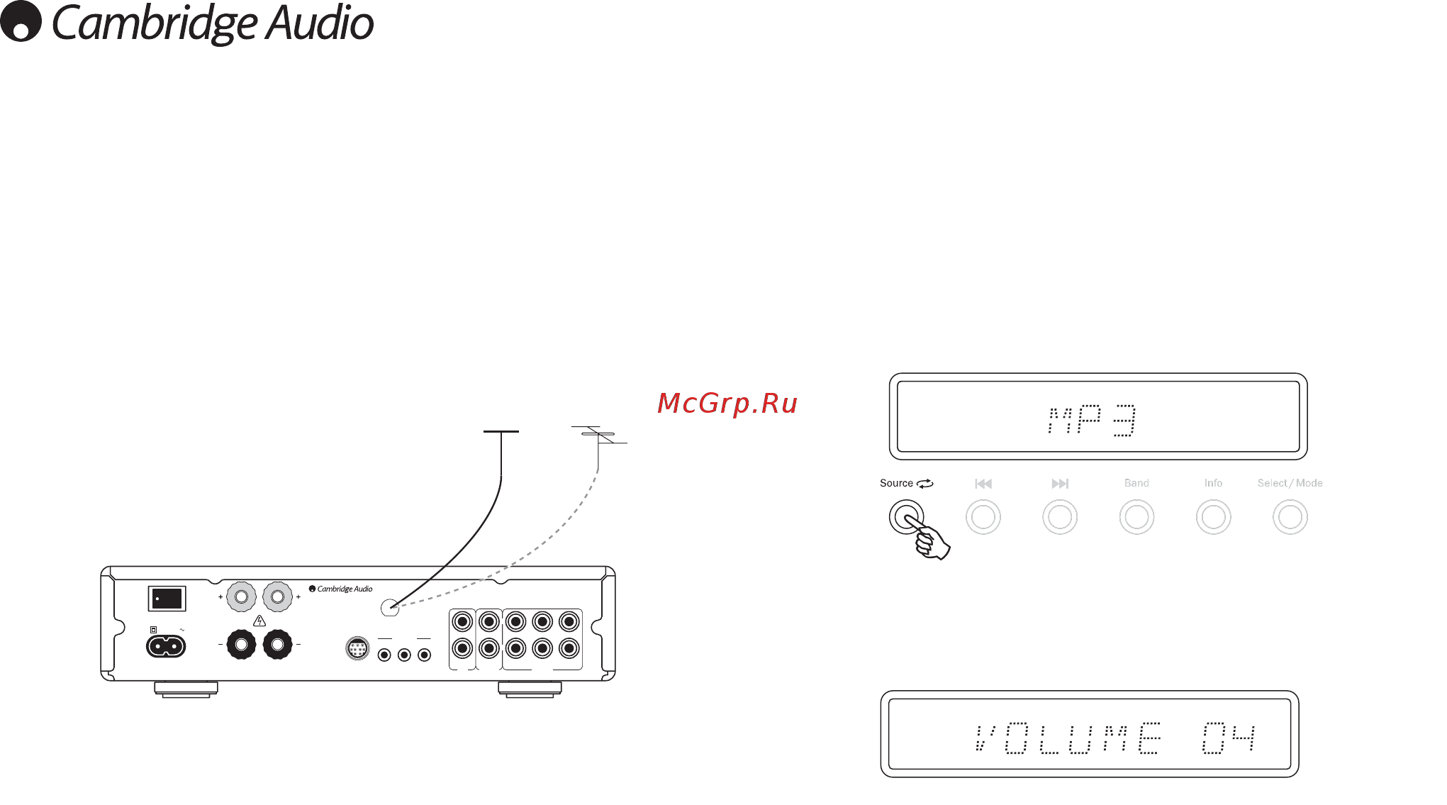 Cambridge Audio DR30 Silver [16/26] Инструкции по эксплуатации