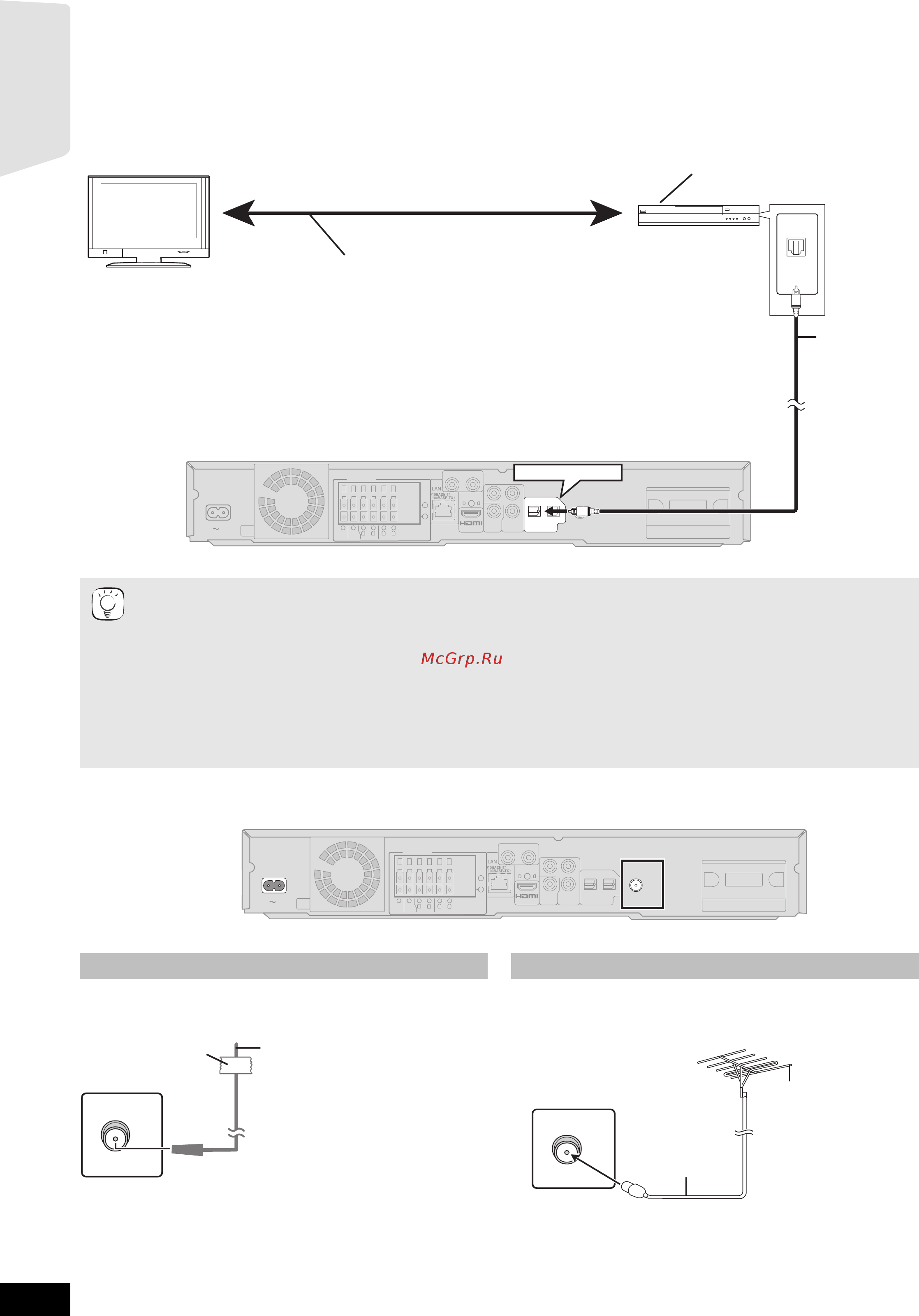 Panasonic SC-BT205EE-K [12/61] Подключение радио антенны
