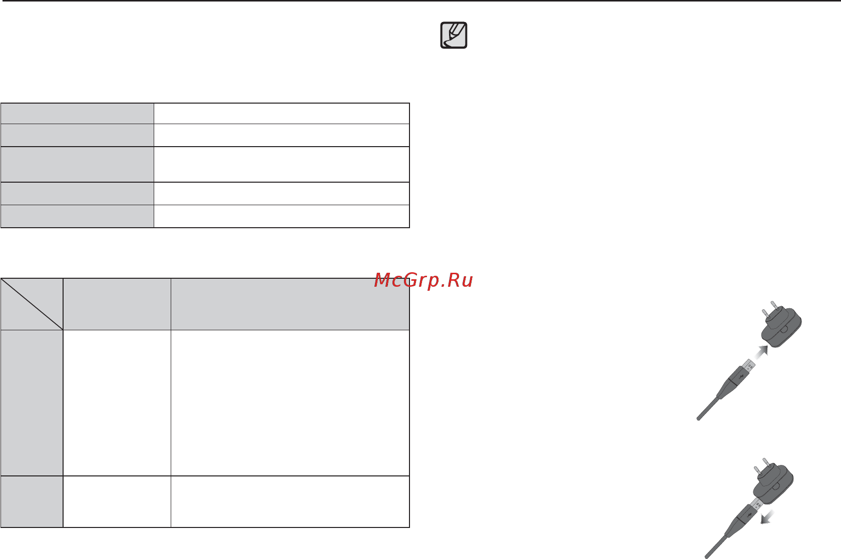 Samsung WP10 Blue [13/105] Подсоединение к источнику питания