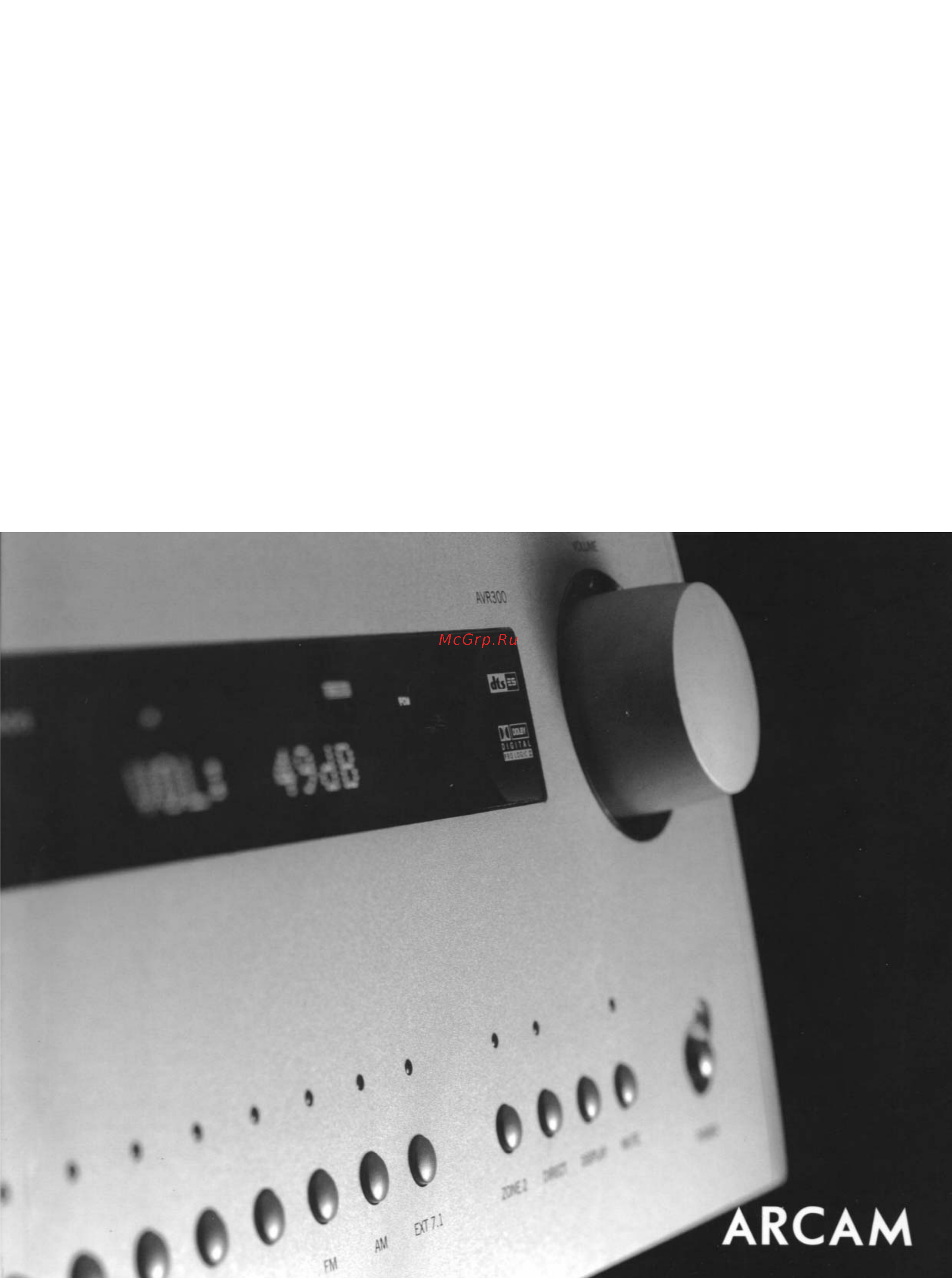 Arcam Diva AVR300 B Инструкция по эксплуатации онлайн