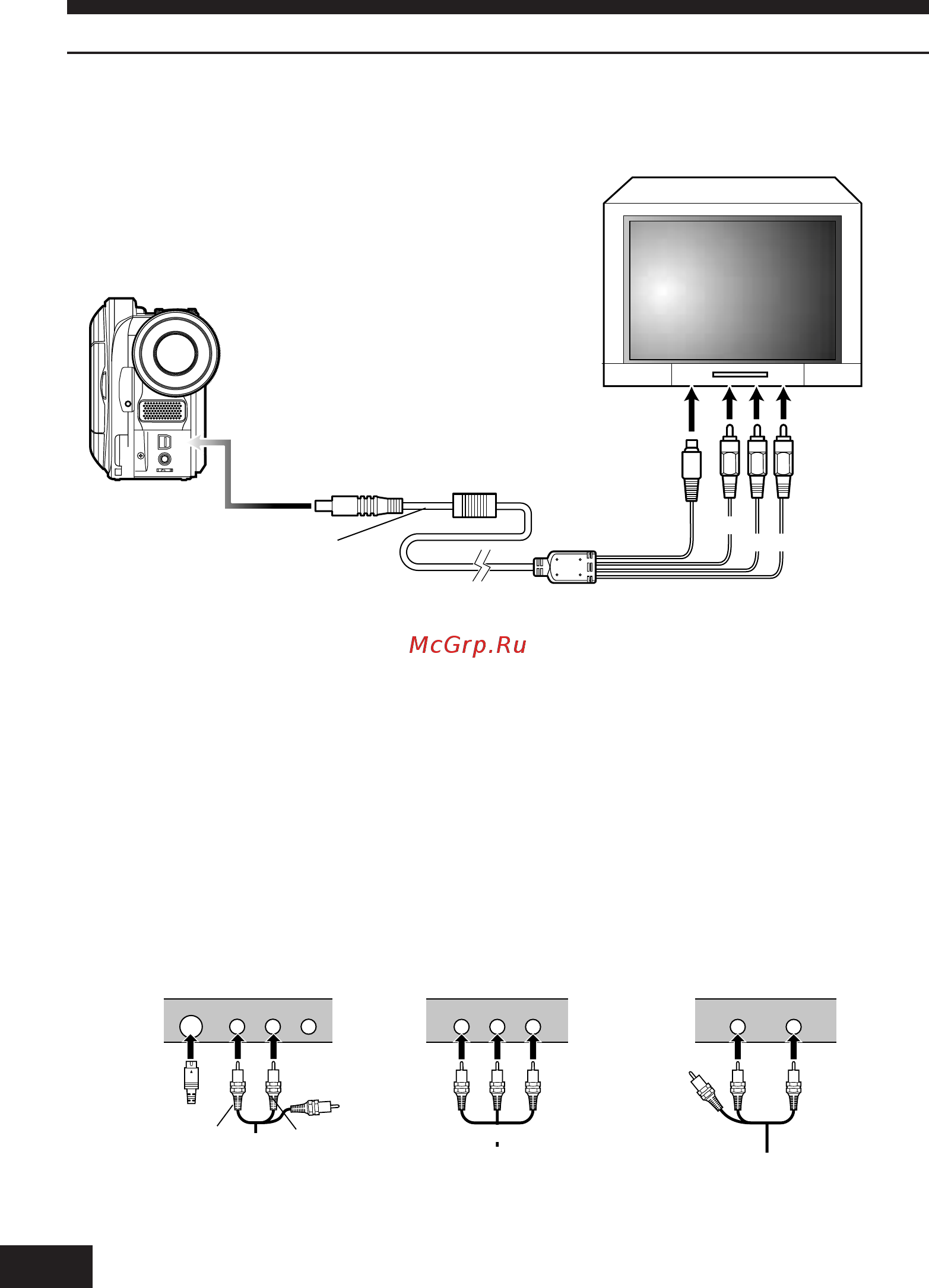 Panasonic VDR-M50 GC-S [66/167] Просмотр на экране телевизора