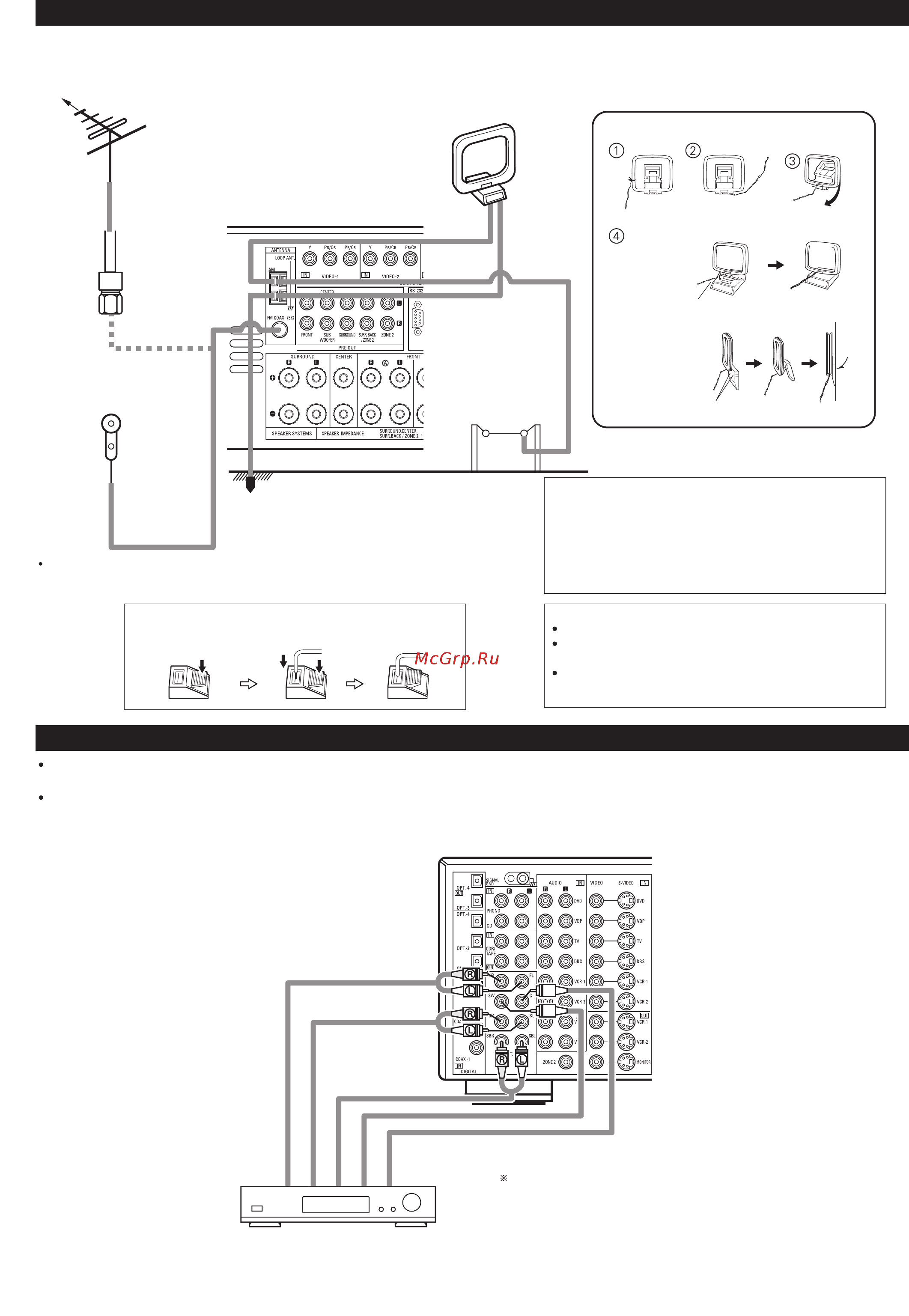 Denon AVR-2805 S [10/101] Использование внешних входов ext in