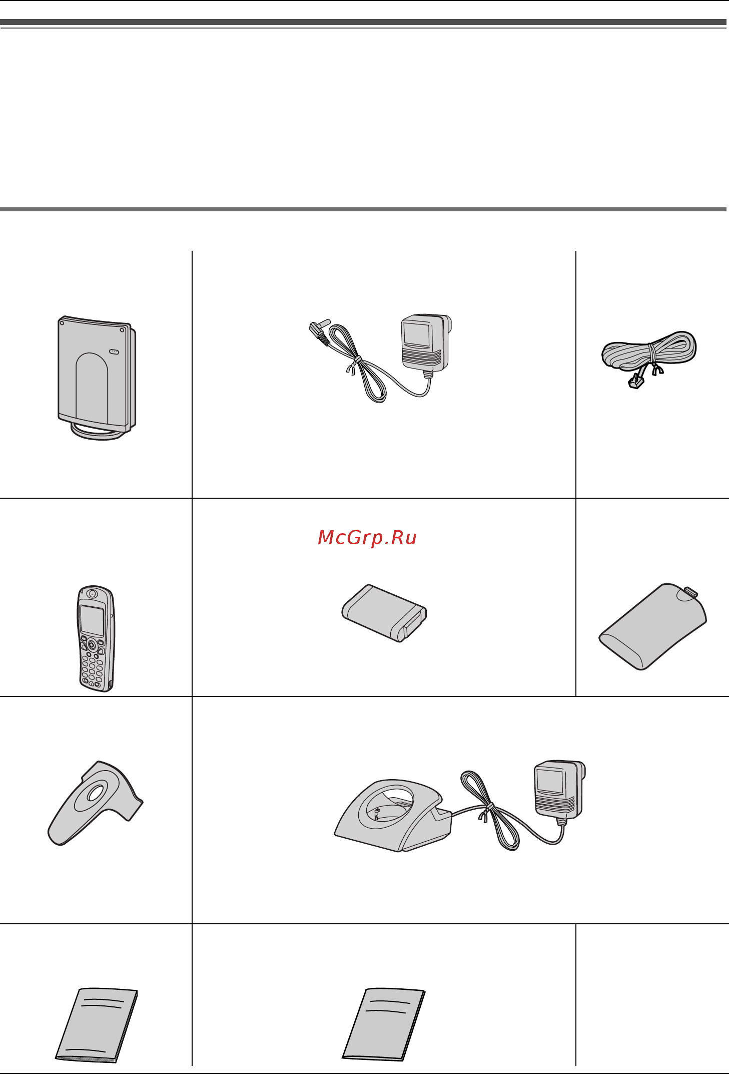 Panasonic KX-TCD566 RU-S [3/52] Ïîäãîòîâêà