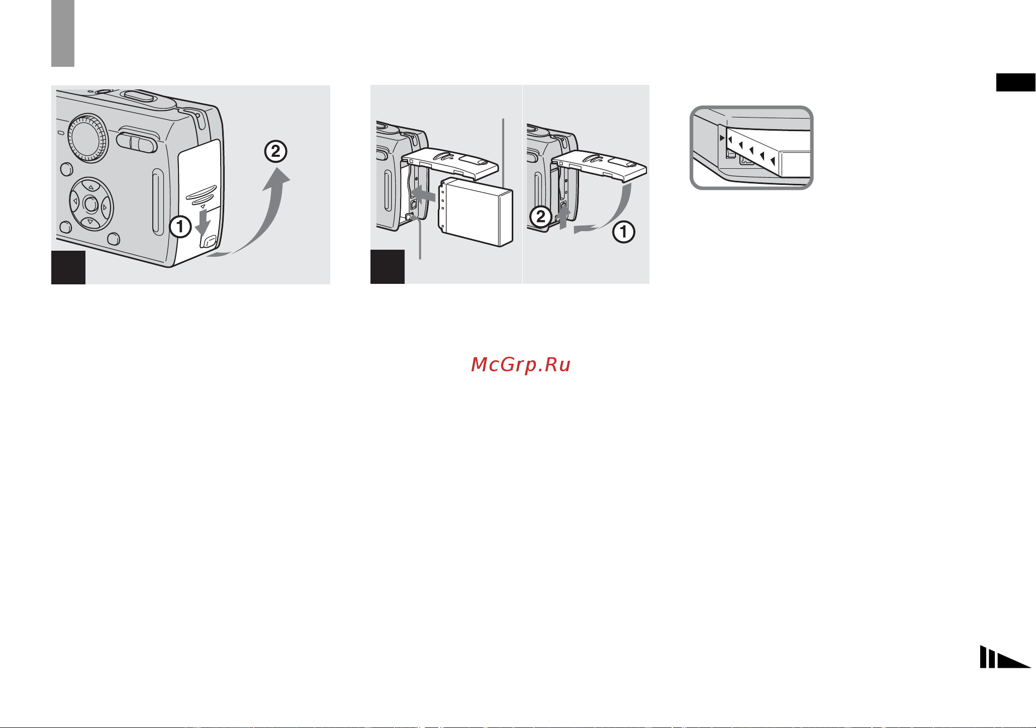 Sony DSC-P150 Silver [11/153] Зарядка батарейного блока