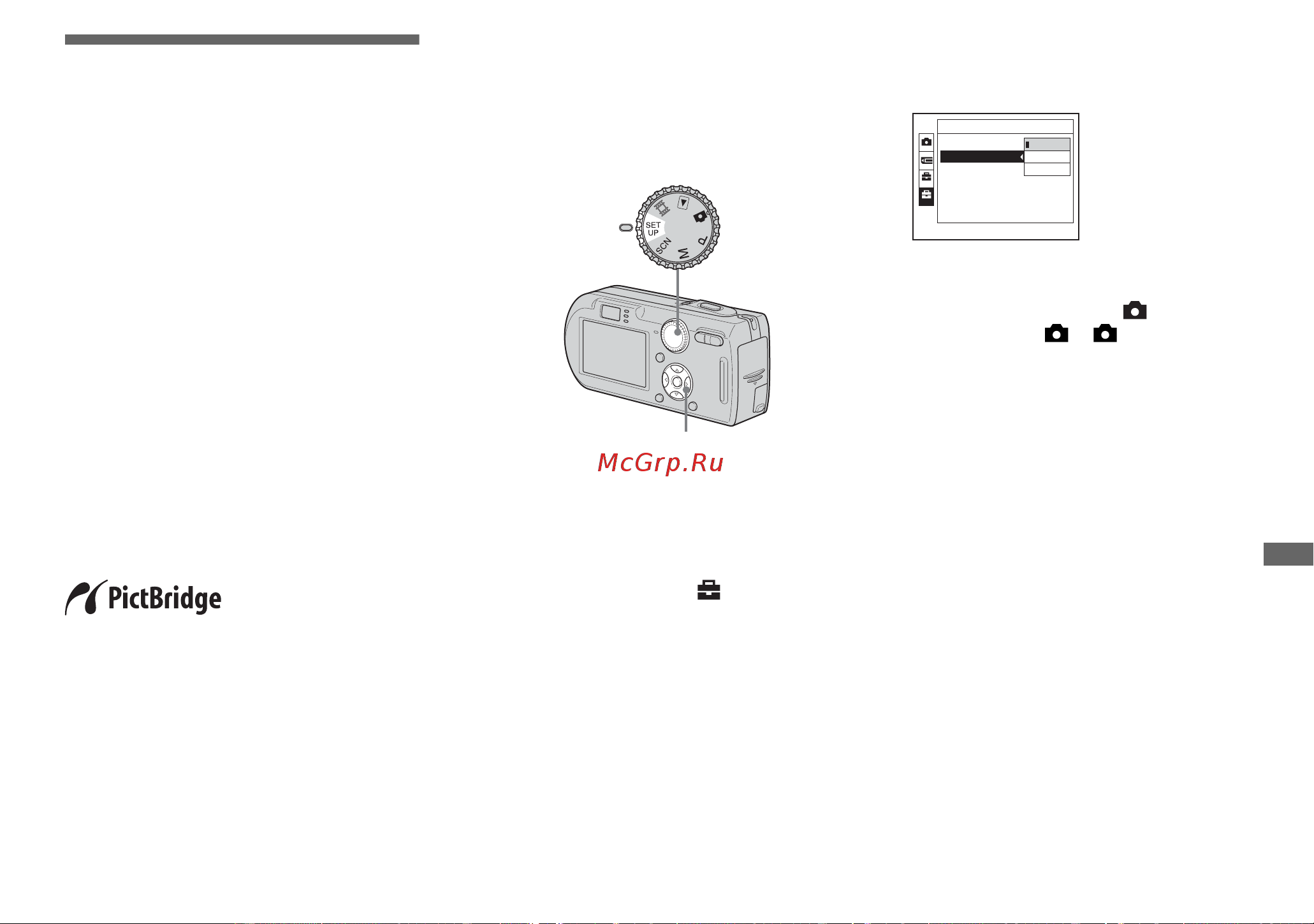 Sony DSC-P150 Silver [81/153] Ïîäñîåäèíåíèå ê pictbridge ñîâìåñòèìîìó ï²èíòå²ó