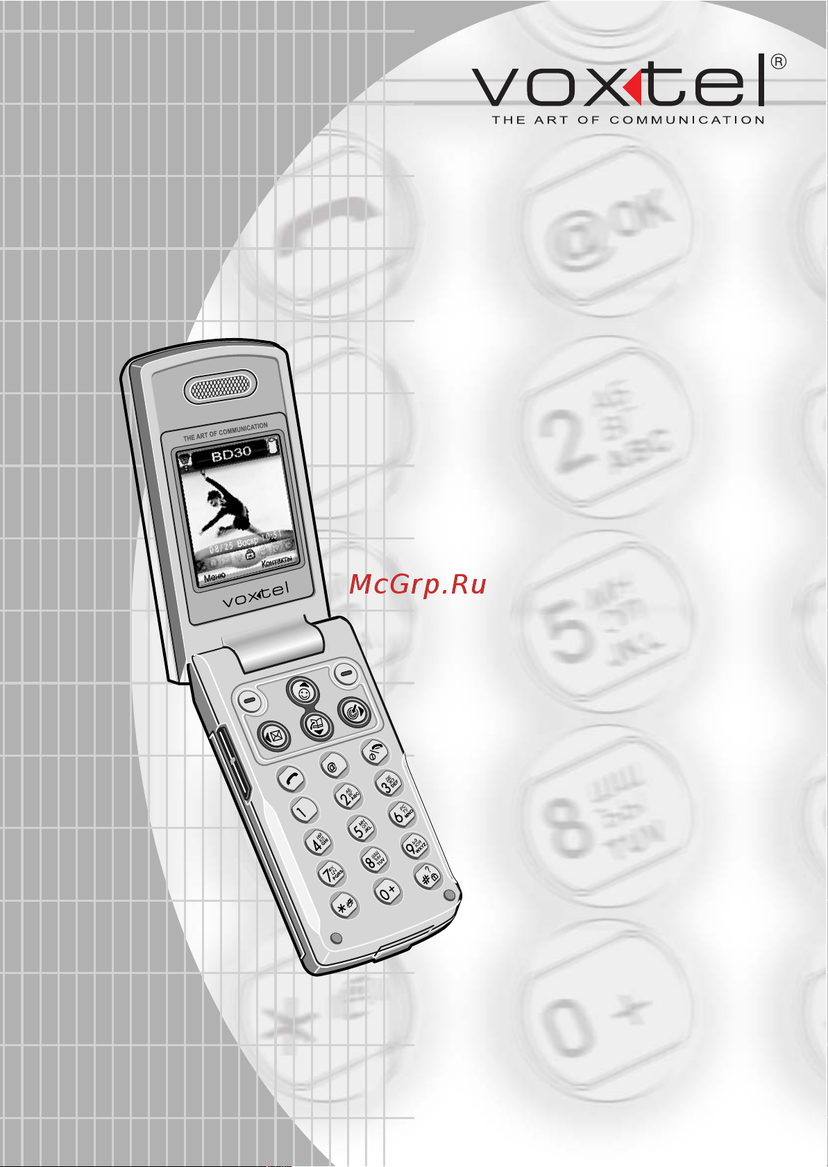 Voxtel BD30 silver Инструкция по эксплуатации онлайн