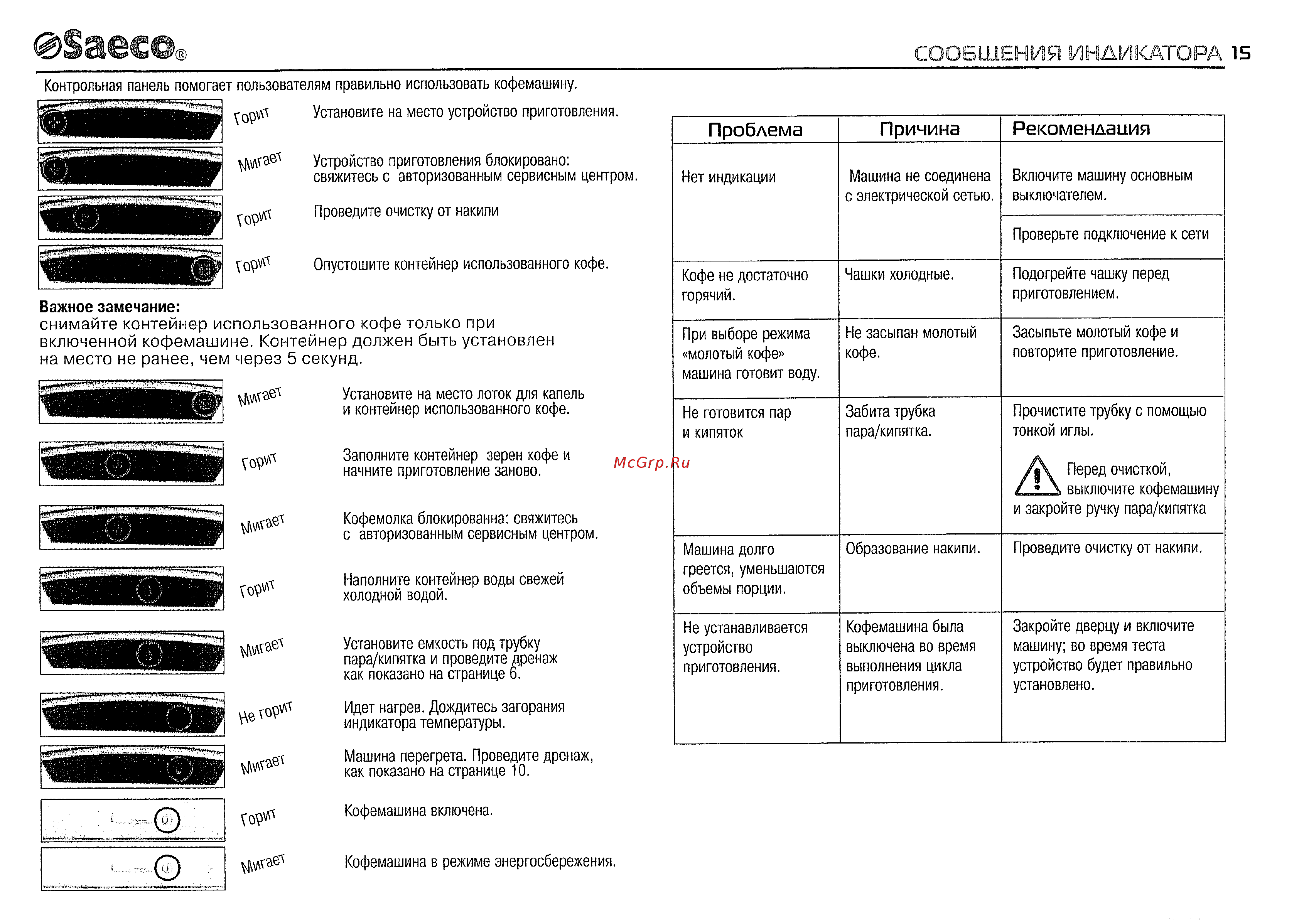 Saeco MagicdeLux 71 [15/16] 5аес