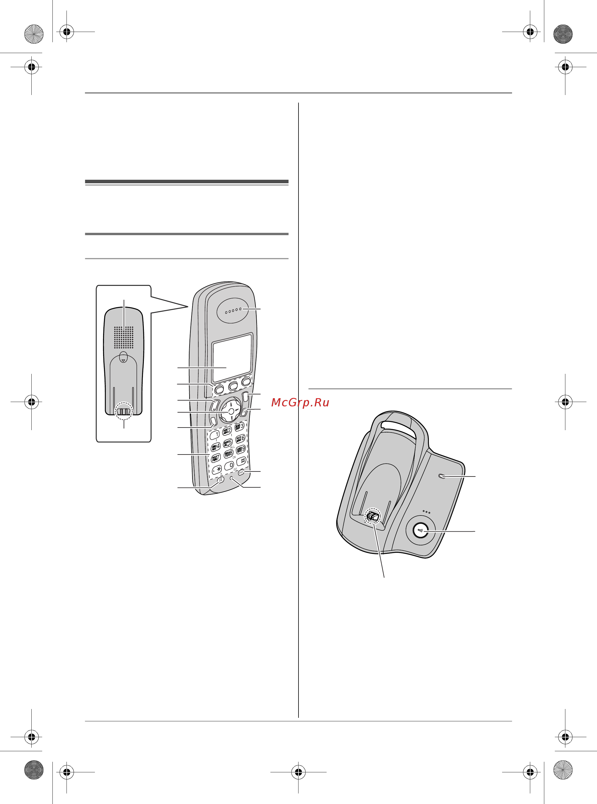 Panasonic KX-TCD325 RU-F [8/68] Î²ãàíû óï²àâëåíèø è äèñïëåé