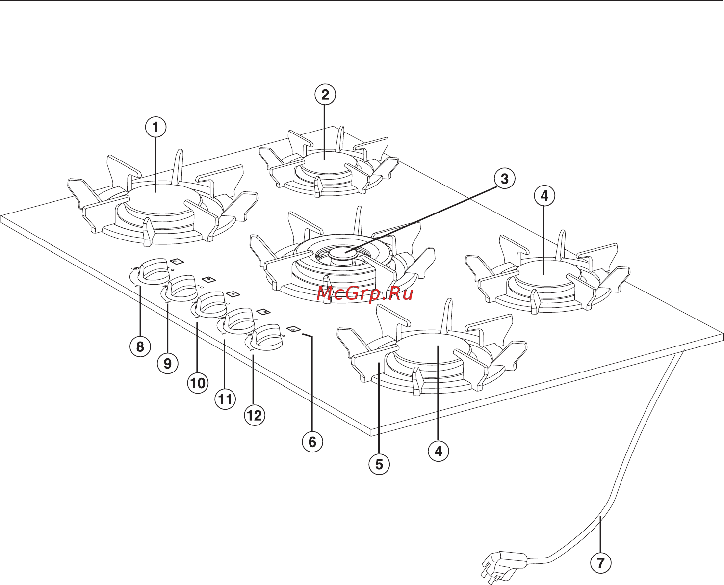 Miele KM371 G Steel [5/32] Описание прибора
