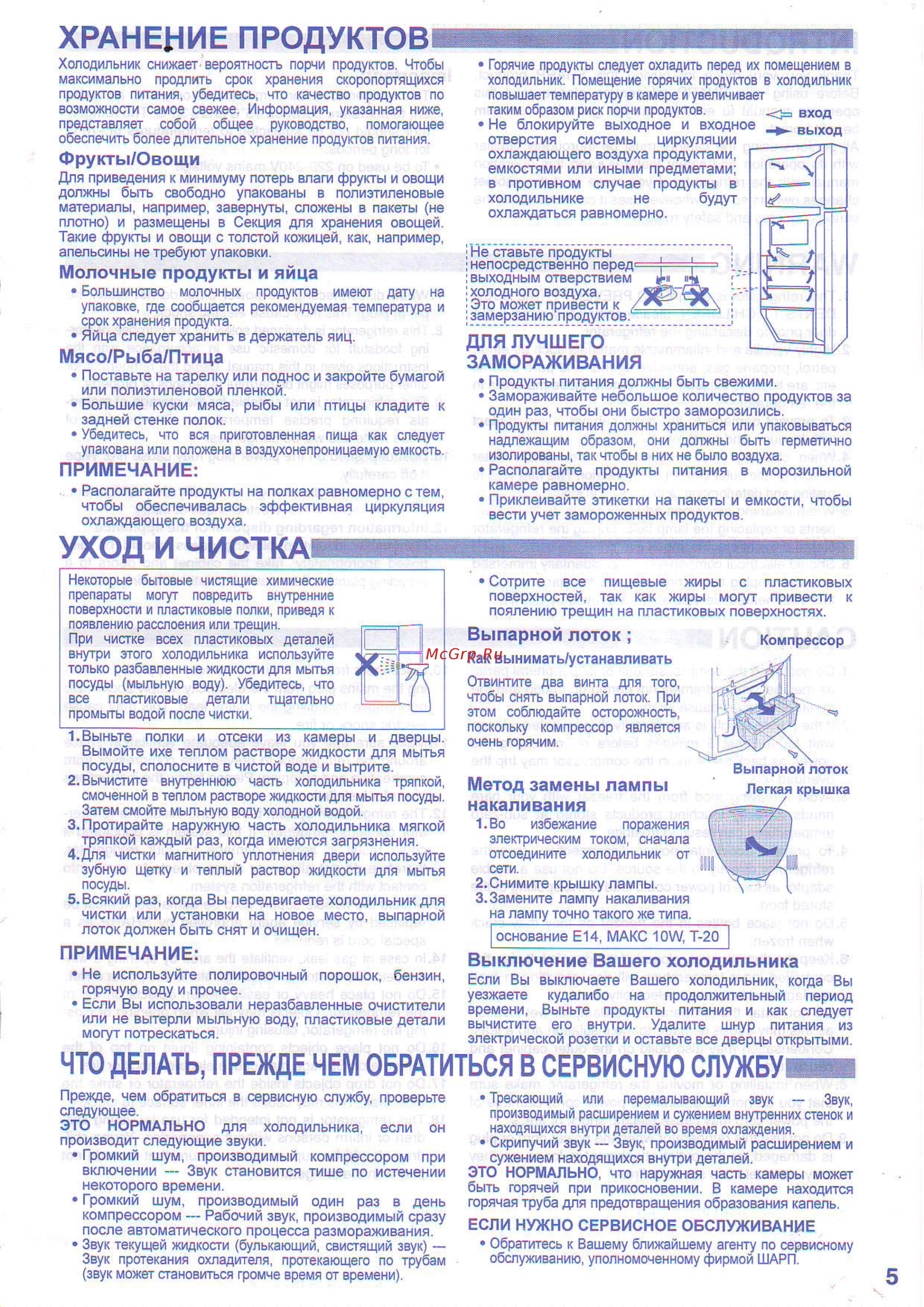 Sharp SJ-38 MWH [5/5] Xpaheh ie npoayktobw