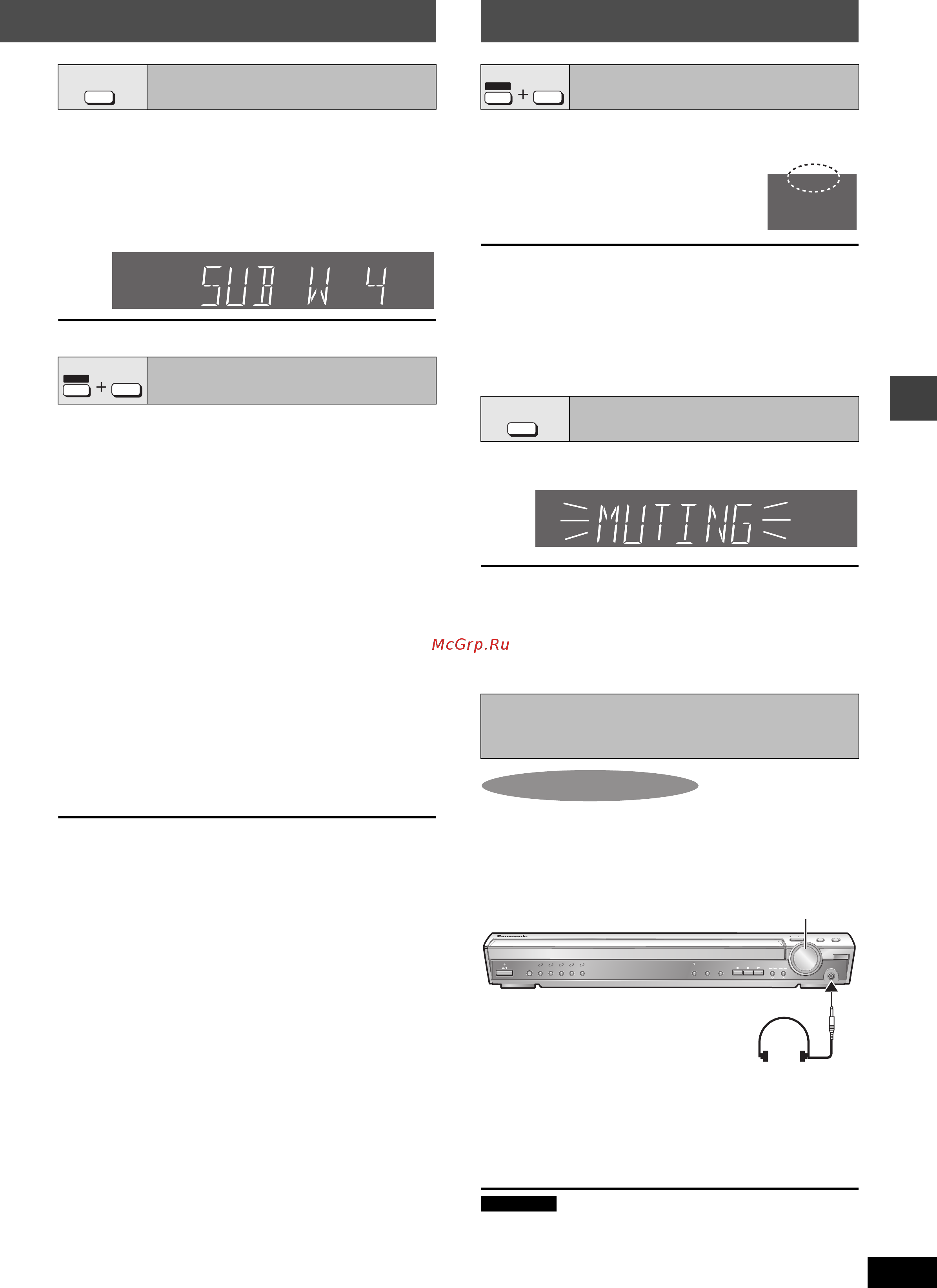 Panasonic SC-HT935 EE-S (комп) [27/34] Выберите акустическую систему при помощи кнопки ch select